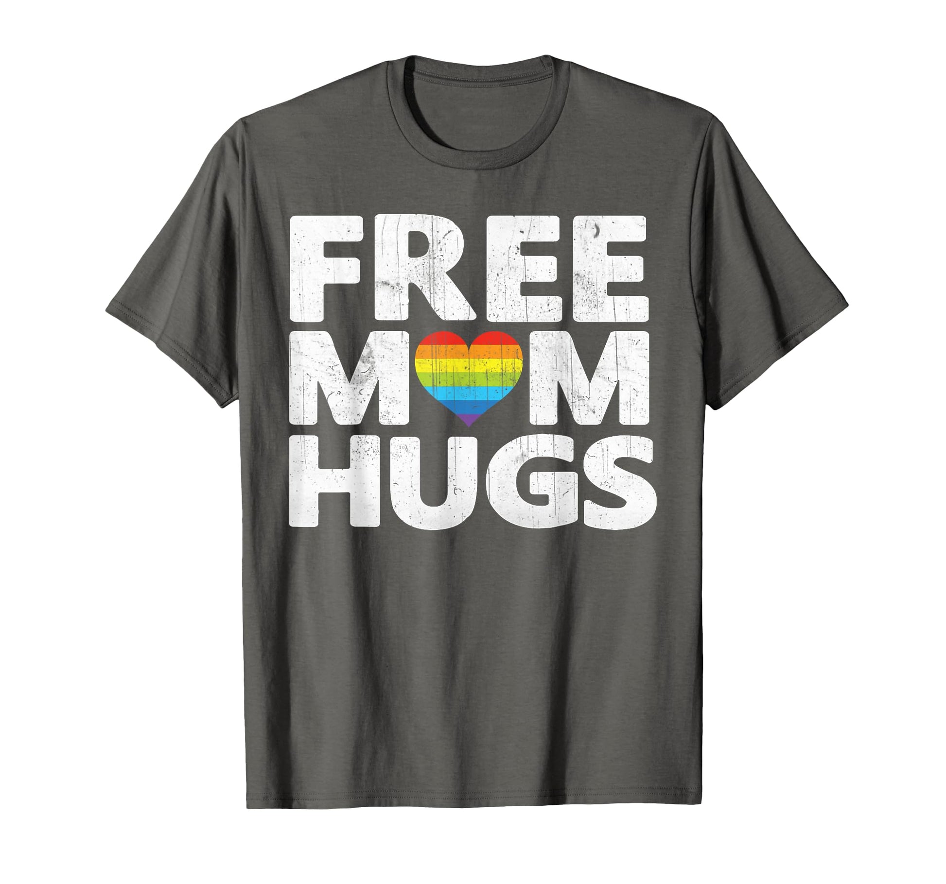 Free Mom Hugs Free Mom Hugs Rainbow T-Shirt - Streetwear Style for Adults - T-Shirt, Sweatshirt, Hoodie