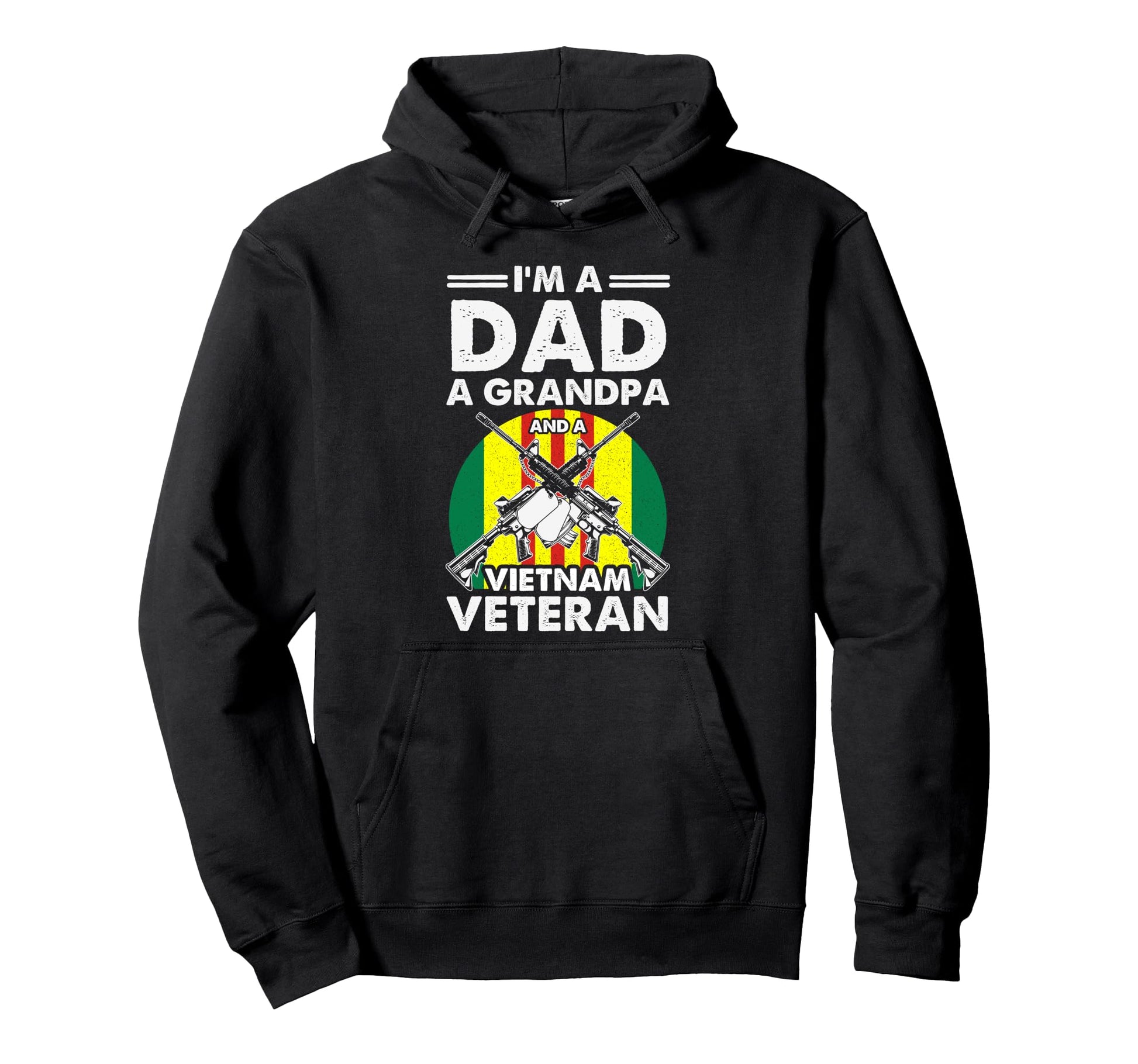 Vietnam Veteran Dad Grandpa Hoodie - Aesthetic Graphic Men Women - T-Shirt, Sweatshirt, Hoodie