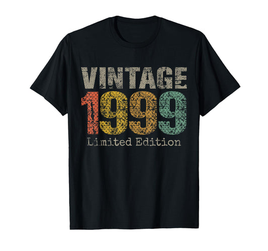 1999 Text 27Th Birthday Gift 27 Year T-Shirt - Unique Graphic for Adults - T-Shirt, Sweatshirt, Hoodie