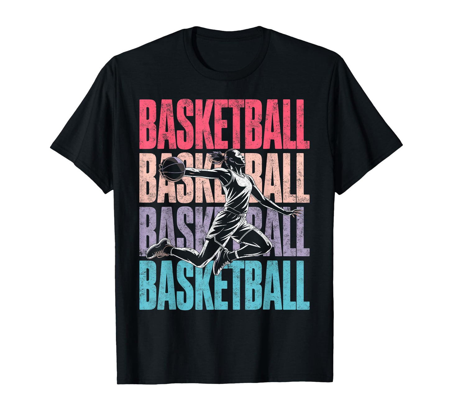 Basketball Player Slam Dunk Basketball T-Shirt - Graphic Print Men Women - T-Shirt, Sweatshirt, Hoodie