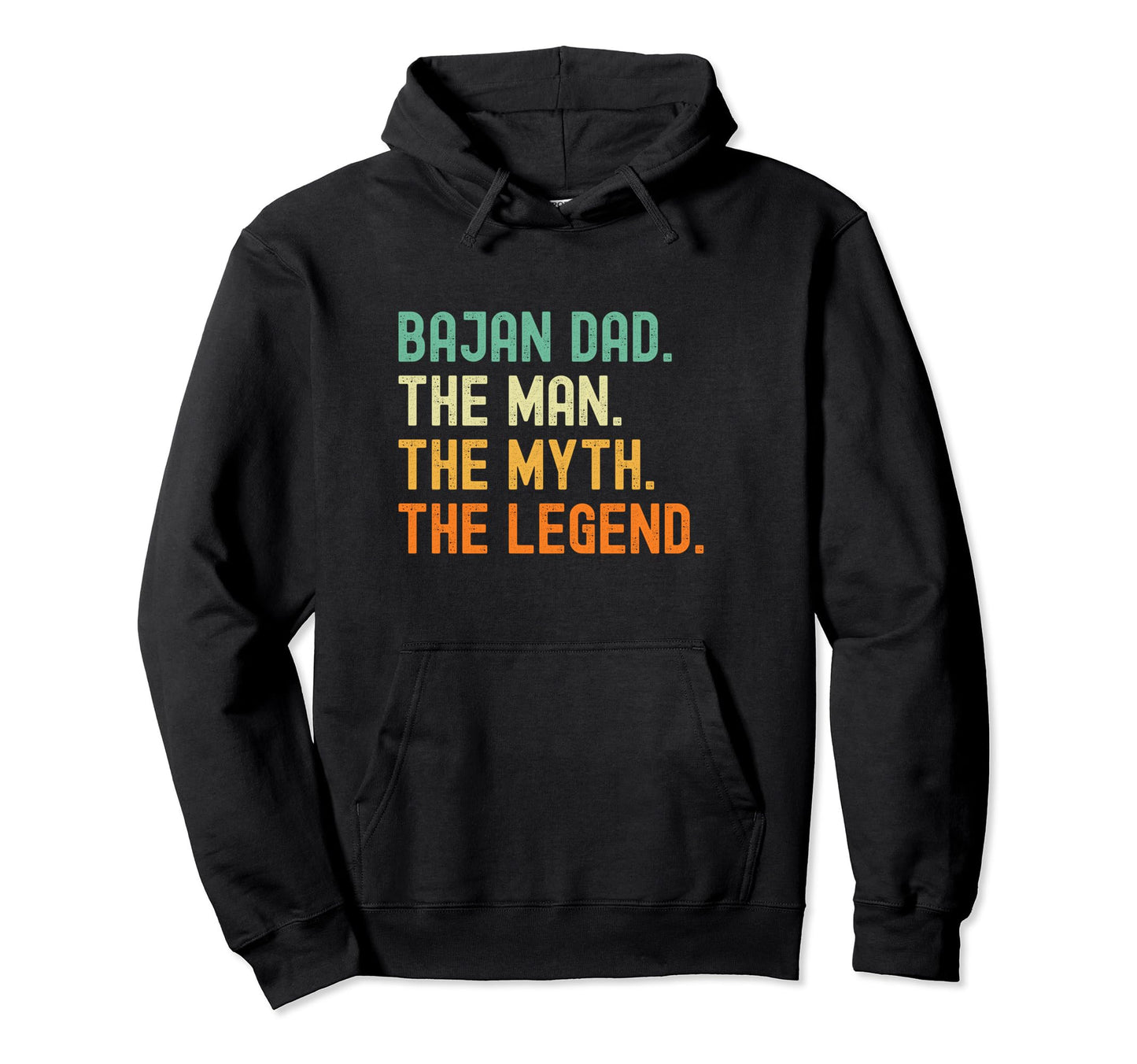 Bajan Dad Barbados Myth Legend Hoodie - Unique Graphic Unisex - T-Shirt, Sweatshirt, Hoodie