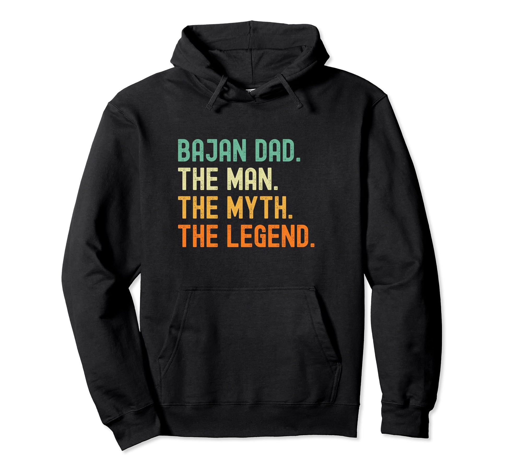 Bajan Dad Barbados Myth Legend Hoodie - Unique Graphic Unisex - T-Shirt, Sweatshirt, Hoodie