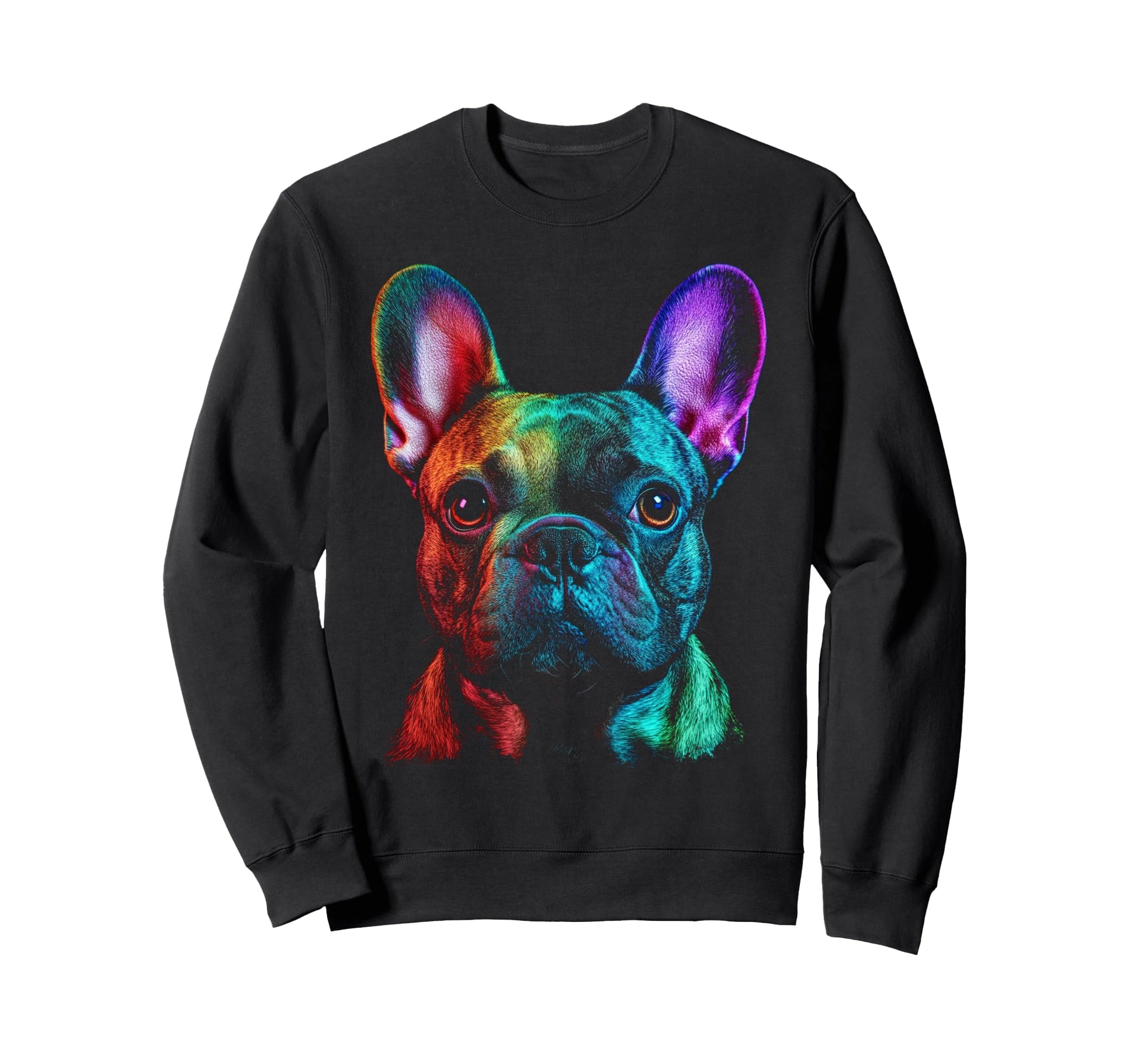 French Bulldog Pop Art Sweatshirt - Aesthetic Graphic Unisex - T-Shirt, Sweatshirt, Hoodie