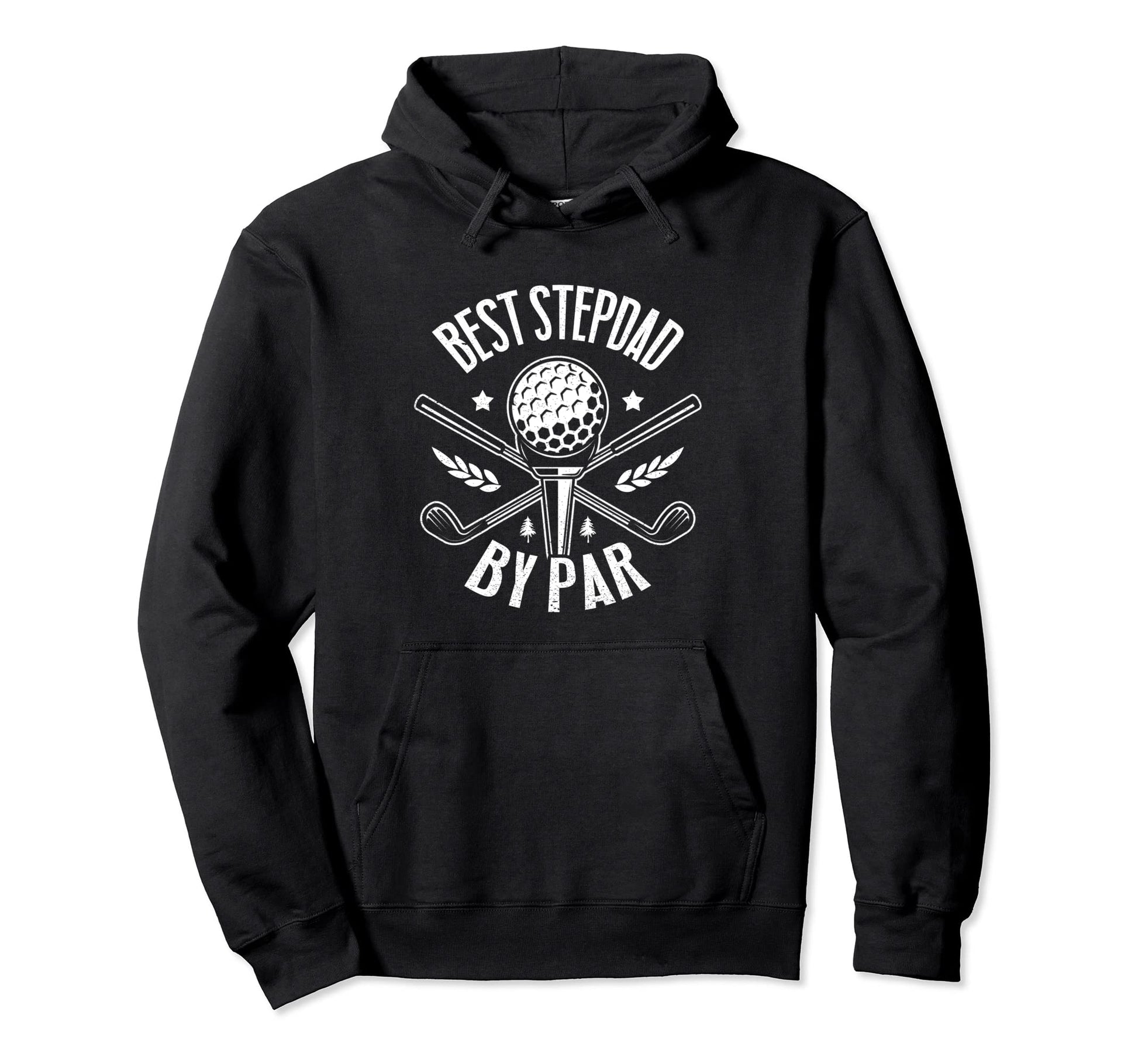 Best Stepdad Par Fathers Day Papa Hoodie - Fun Novelty Design for Adults - T-Shirt, Sweatshirt, Hoodie