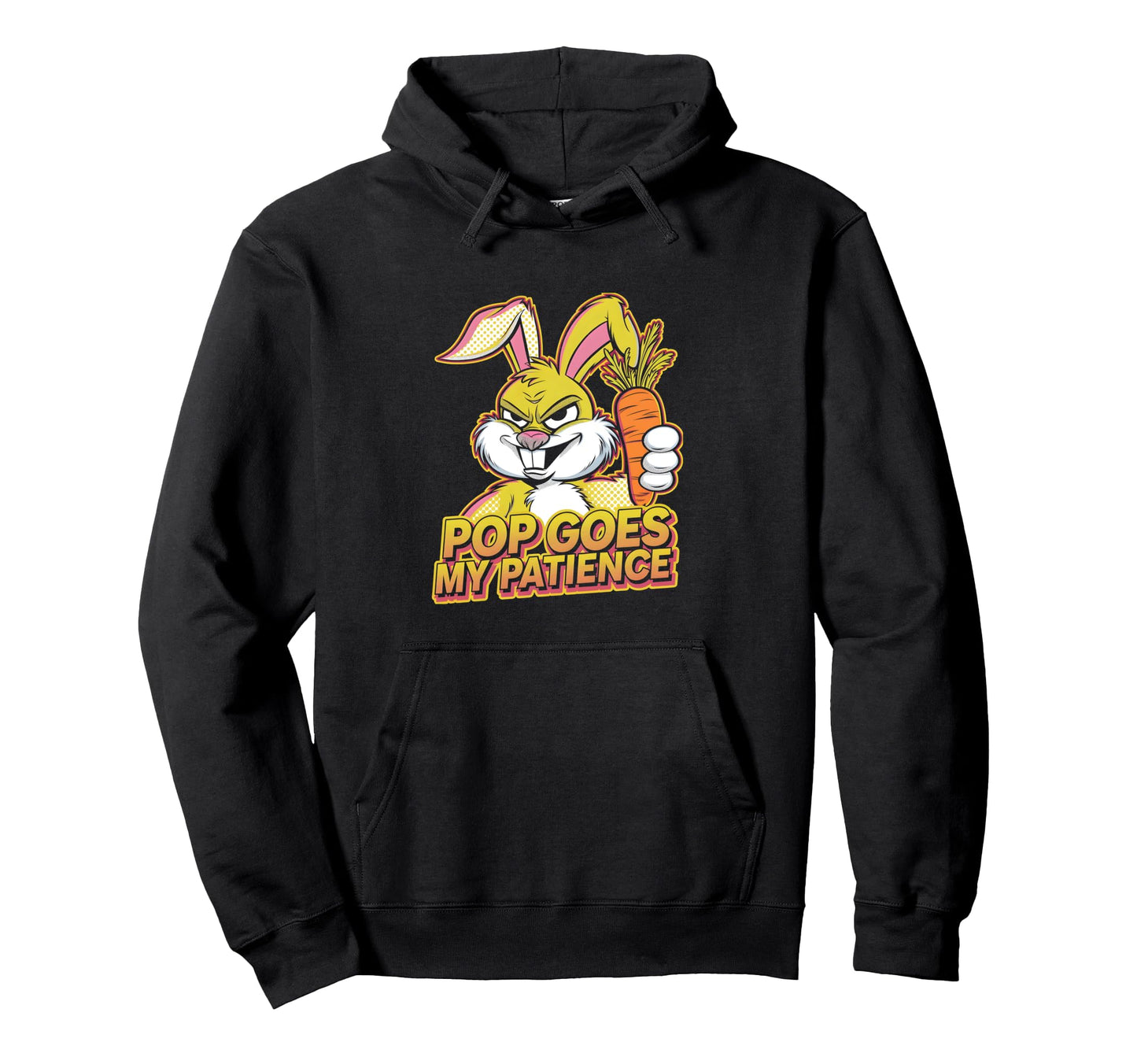 Grumpy Bunny Pop Art Fans Pop Art Unique Hoodie - Streetwear Style Unisex - T-Shirt, Sweatshirt, Hoodie