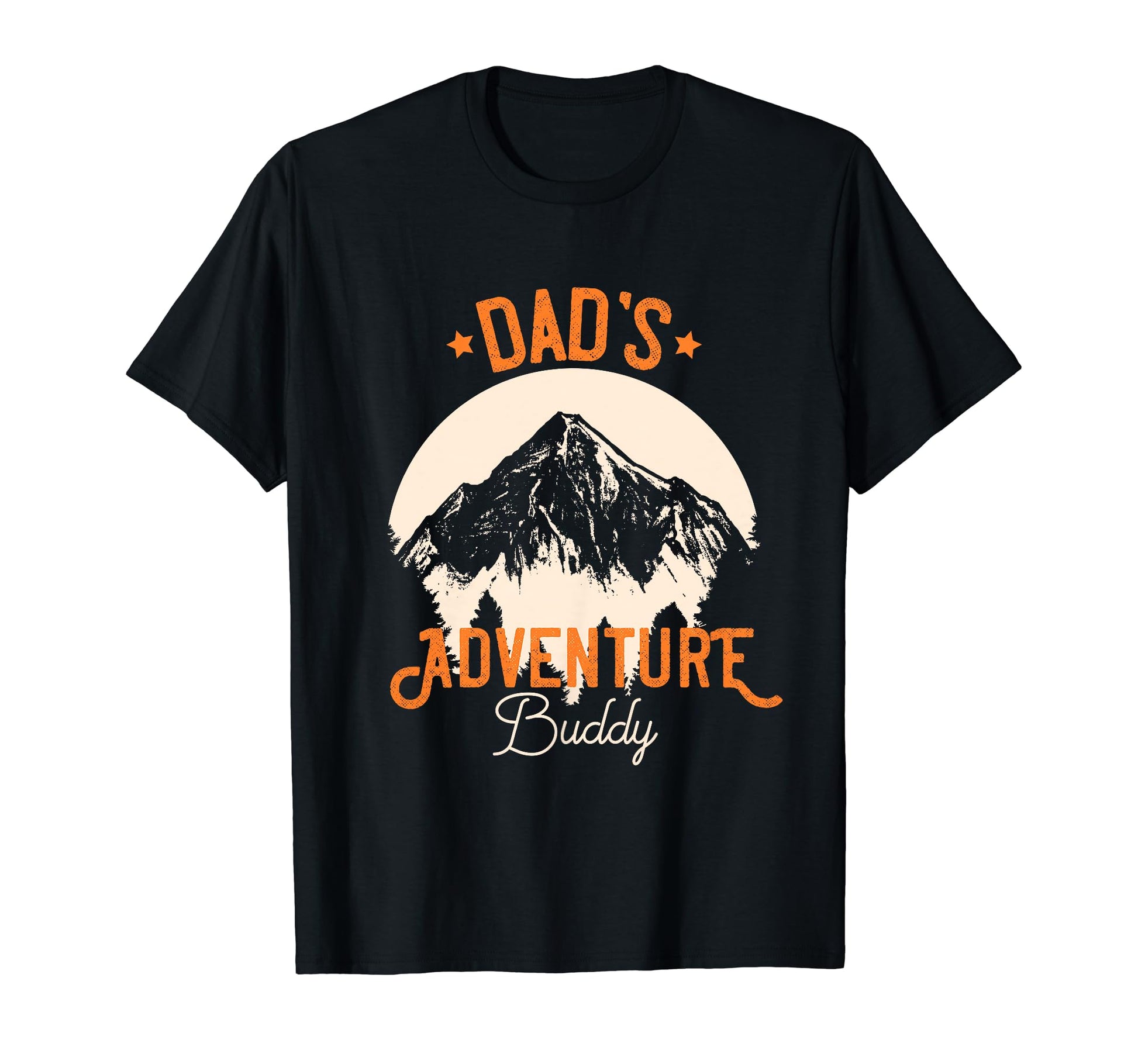 Dads Adventure Buddy Mountain T-Shirt - Minimalist Print Men Women - T-Shirt, Sweatshirt, Hoodie