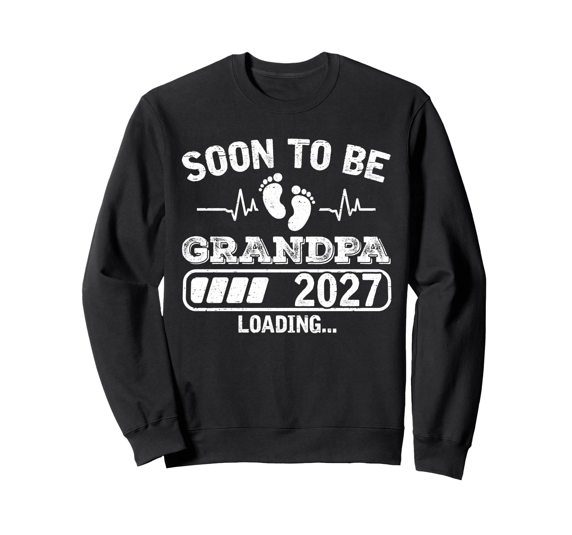 Soon To Be Grandpa 2027 Sweatshirt - Casual Everyday Wear for Adults - T-Shirt, Sweatshirt, Hoodie