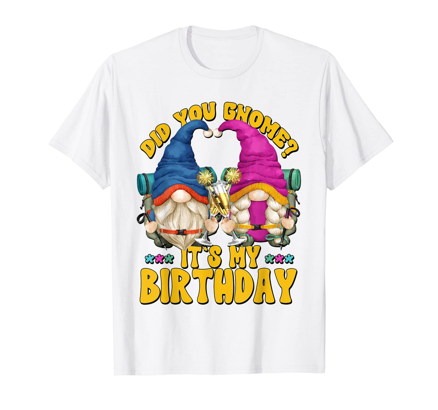 Hiking Birthday Mom And Dad Couple T-Shirt - Minimalist Print Men Women - T-Shirt, Sweatshirt, Hoodie