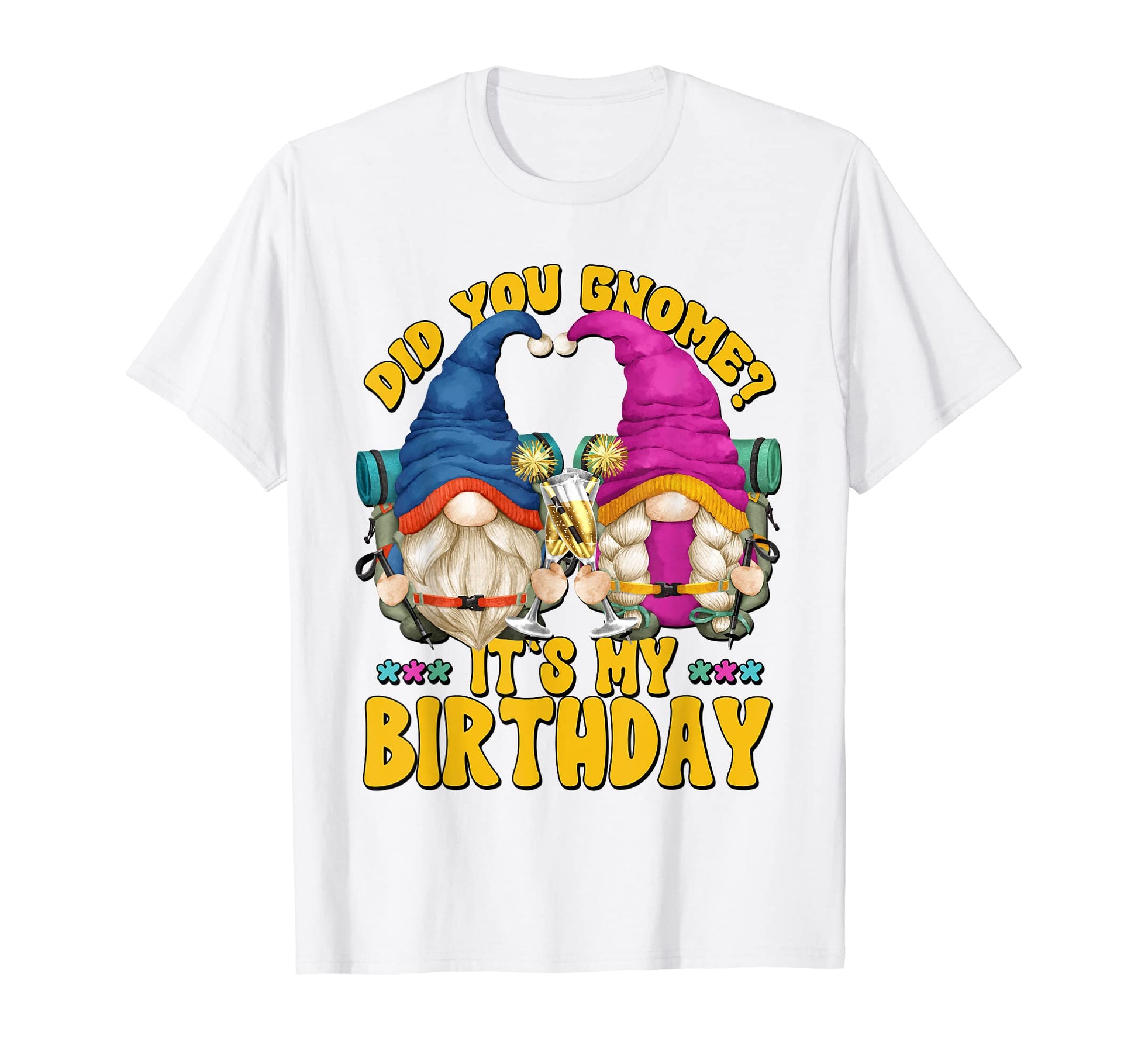 Hiking Birthday Mom And Dad Couple T-Shirt - Minimalist Print Men Women - T-Shirt, Sweatshirt, Hoodie