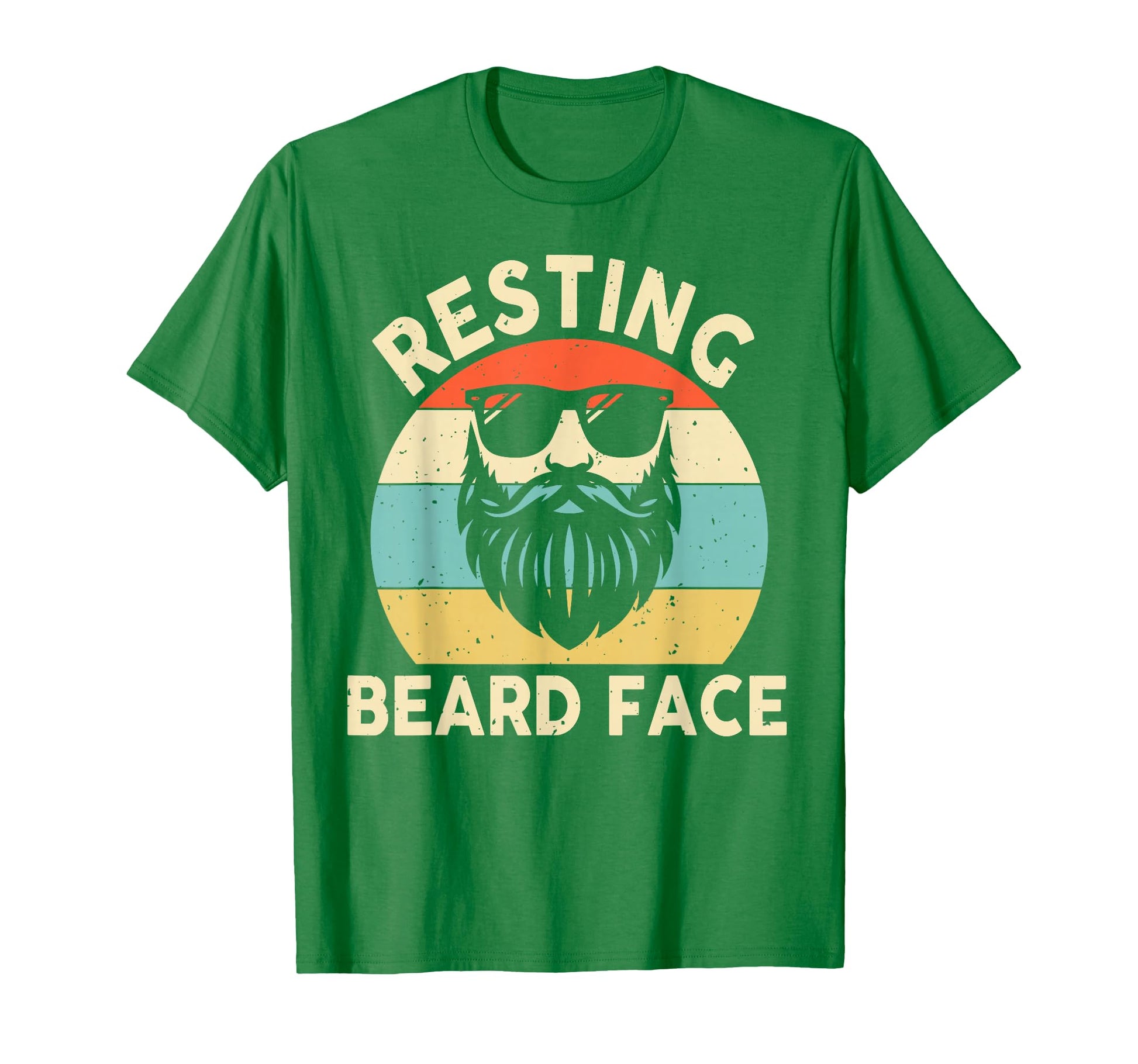 Beard Dad Grandpa Resting Beard Face T-Shirt - Novelty Apparel Men Women - T-Shirt, Sweatshirt, Hoodie
