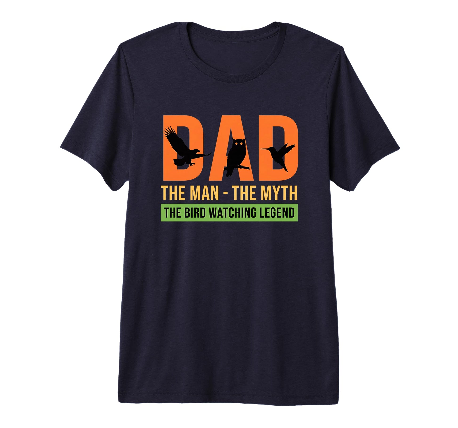 Dad Myth Watching Legend Tri Blend T-Shirt - Graphic Print Men Women - T-Shirt, Sweatshirt, Hoodie
