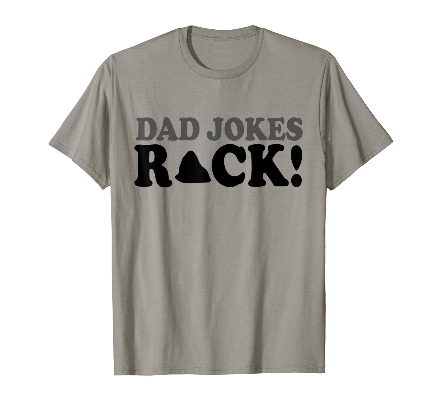 Dad Jokes Rock Funny Sarcastic Father T-Shirt - Fun Novelty Design Unisex - T-Shirt, Sweatshirt, Hoodie