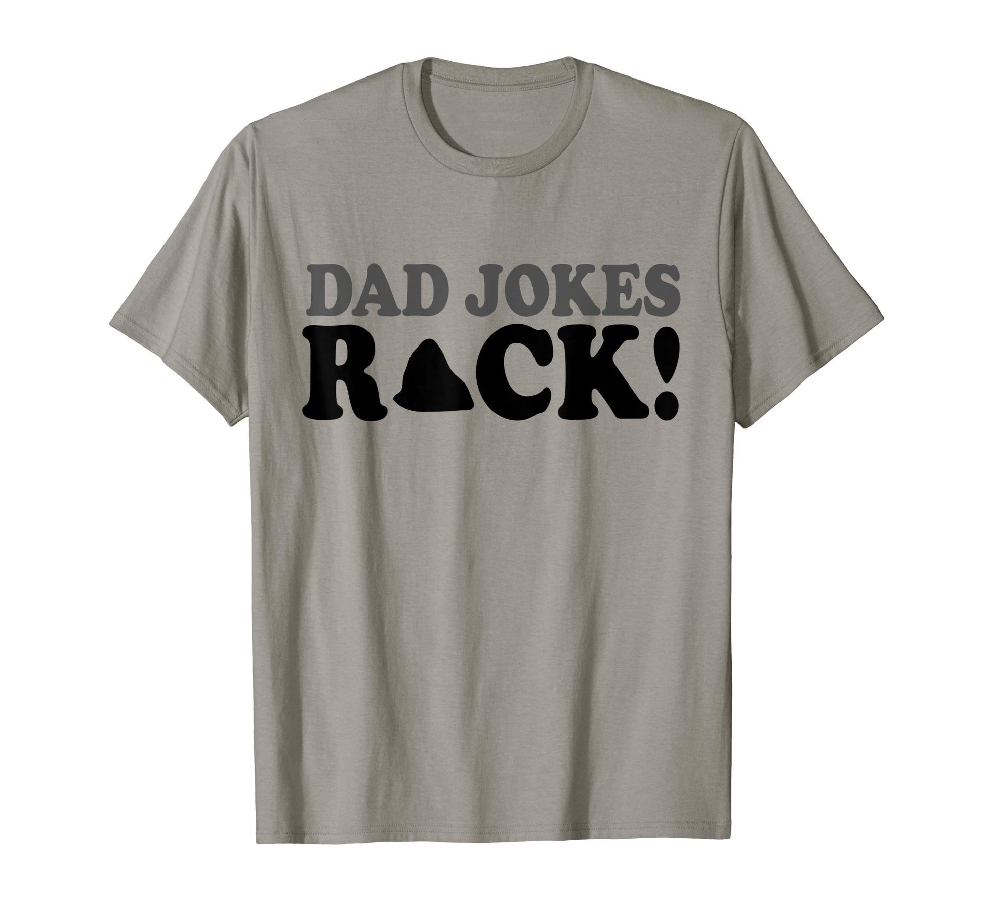 Dad Jokes Rock Funny Sarcastic Father T-Shirt - Fun Novelty Design Unisex - T-Shirt, Sweatshirt, Hoodie