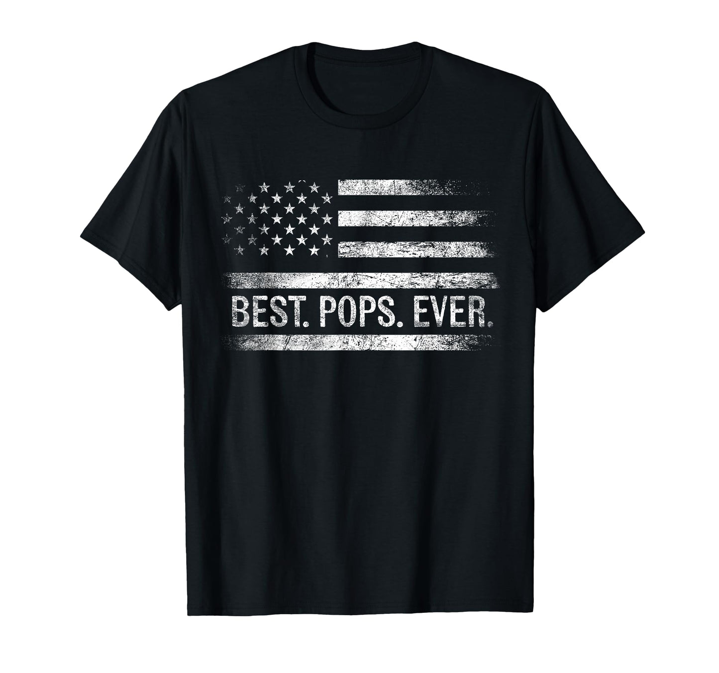 Best Pops Ever American Flag Gifts T-Shirt - Minimalist Print Men Women - T-Shirt, Sweatshirt, Hoodie