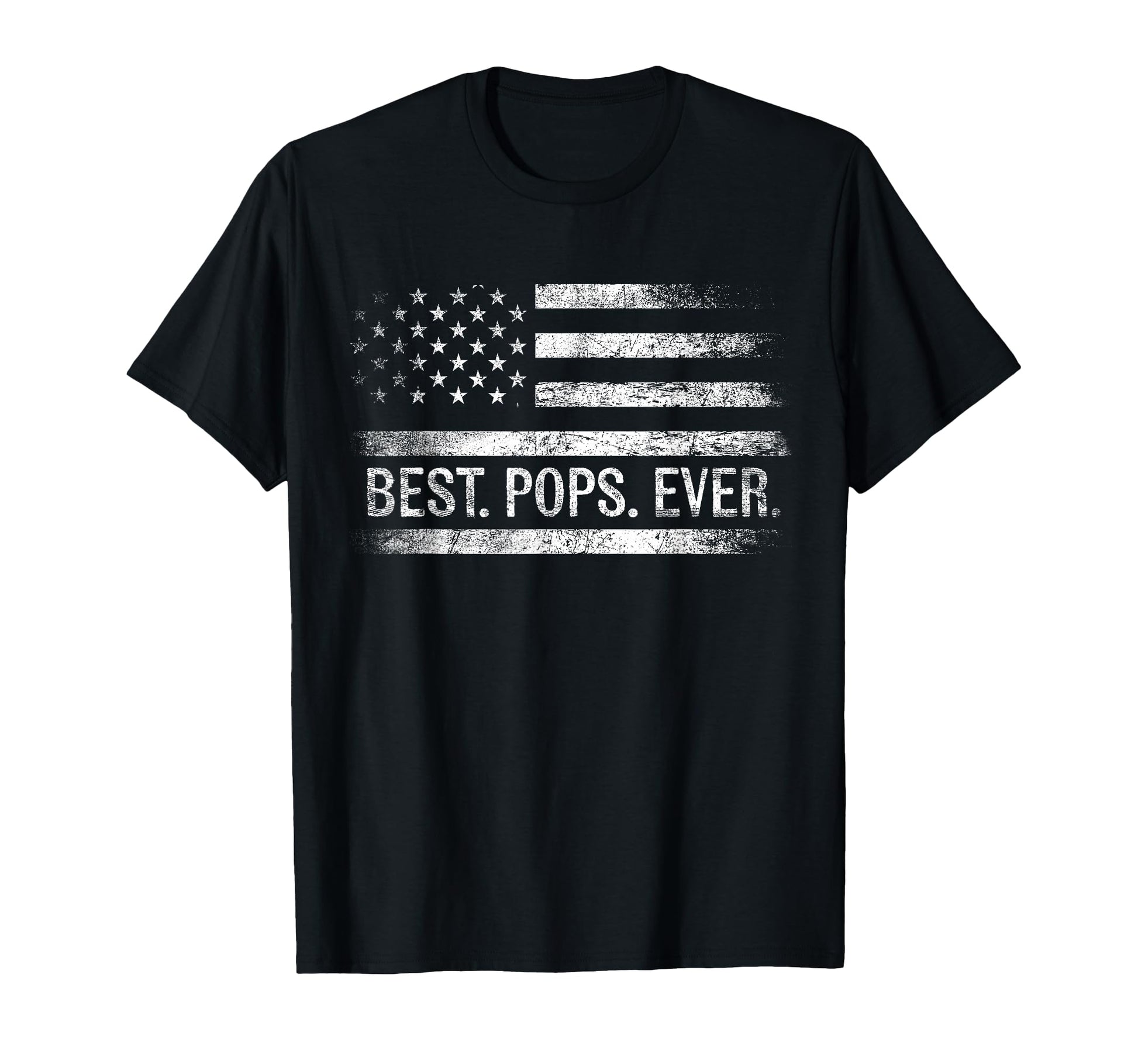Best Pops Ever American Flag Gifts T-Shirt - Minimalist Print Men Women - T-Shirt, Sweatshirt, Hoodie