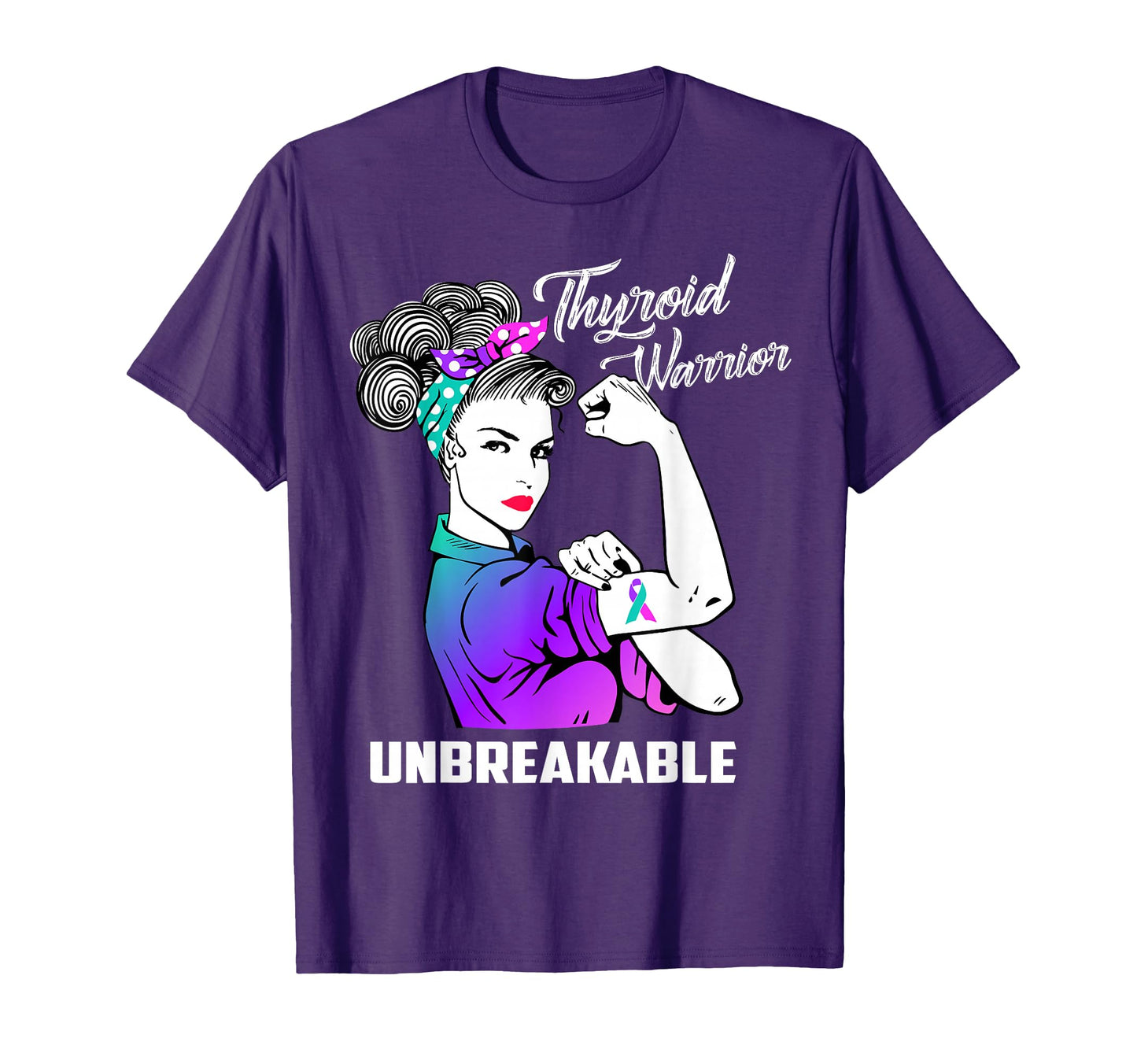 Thyroid Warrior Unbreakable Thyroid T-Shirt - Streetwear Style for Adults - T-Shirt, Sweatshirt, Hoodie
