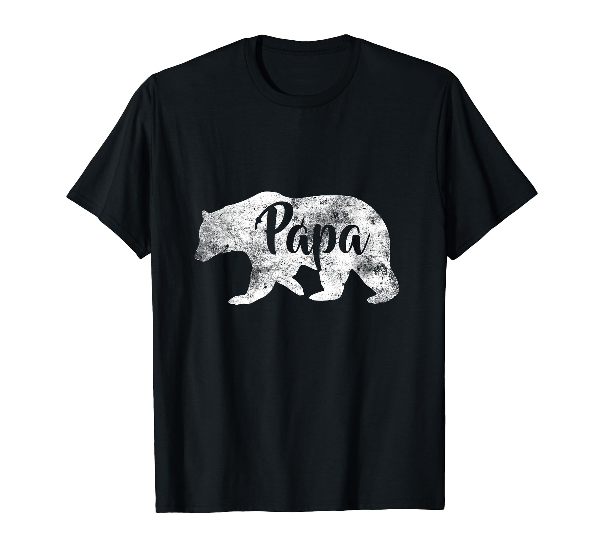 Papa Bear Awesome Camping Fathers T-Shirt - Custom Art Print Unisex - T-Shirt, Sweatshirt, Hoodie