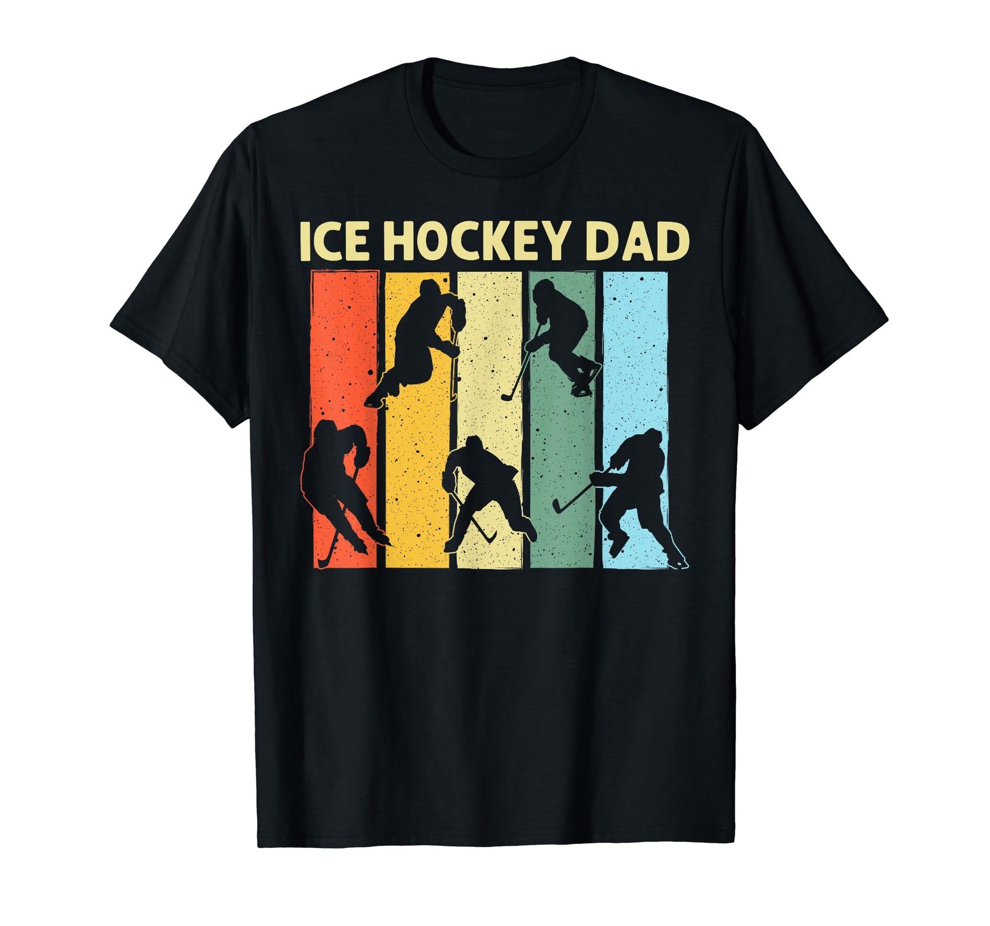 Ice Hockey Dad Father Player Goalie T-Shirt - Custom Art Print Unisex - T-Shirt, Sweatshirt, Hoodie