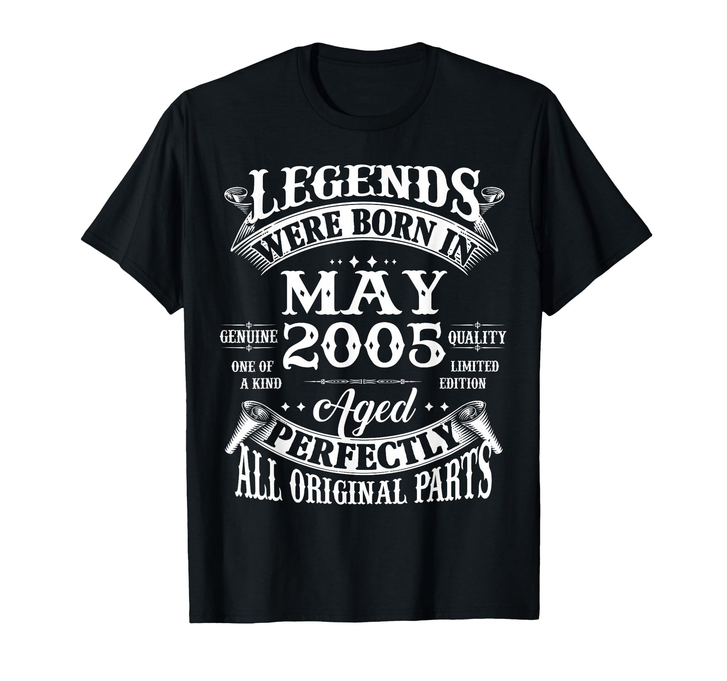 21St Birthday Gift Legend Born May T-Shirt - Trendy Graphic for Adults - T-Shirt, Sweatshirt, Hoodie