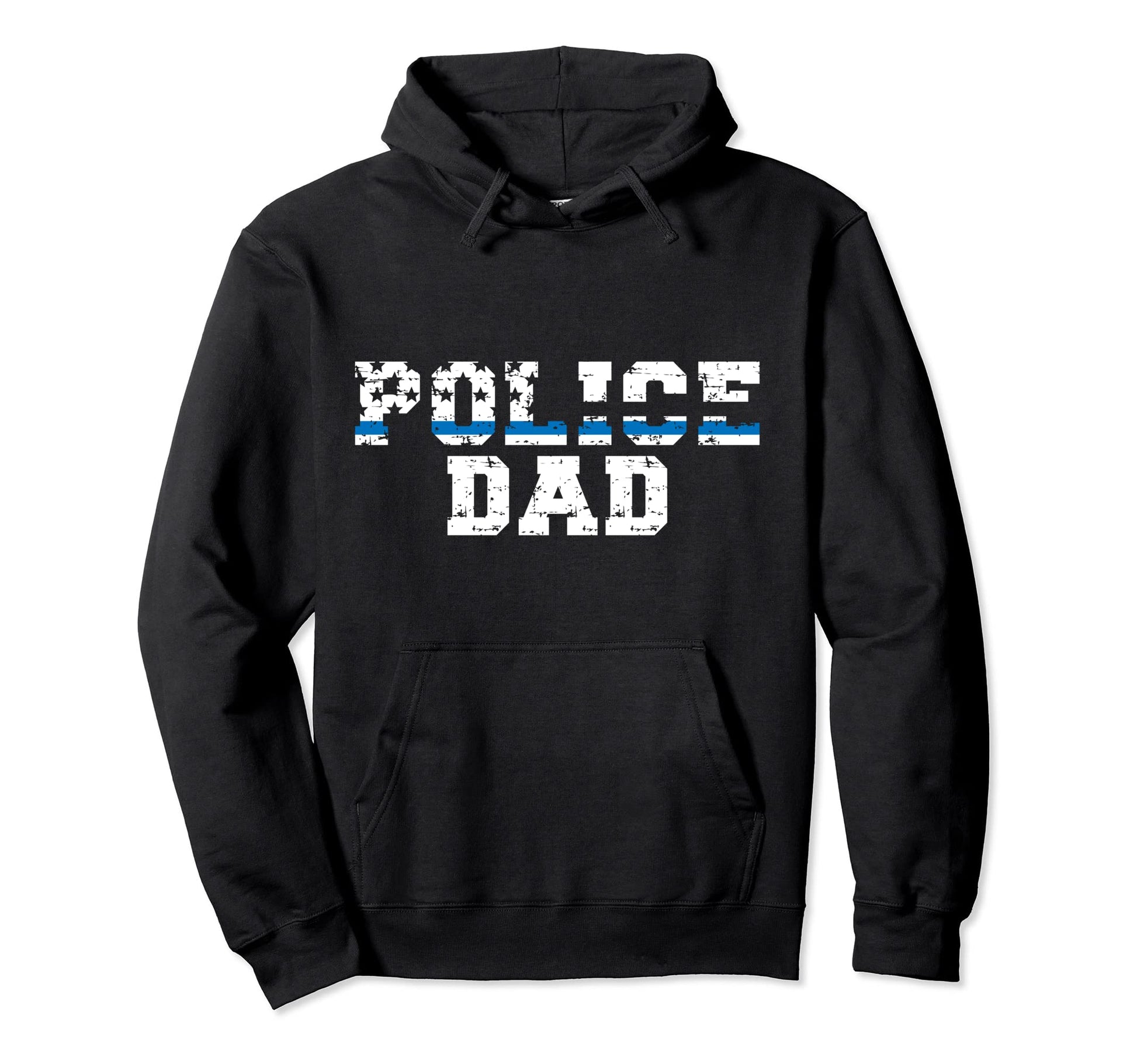 Police Dad Police Officer Dad Police Hoodie - Casual Everyday Wear Unisex - T-Shirt, Sweatshirt, Hoodie