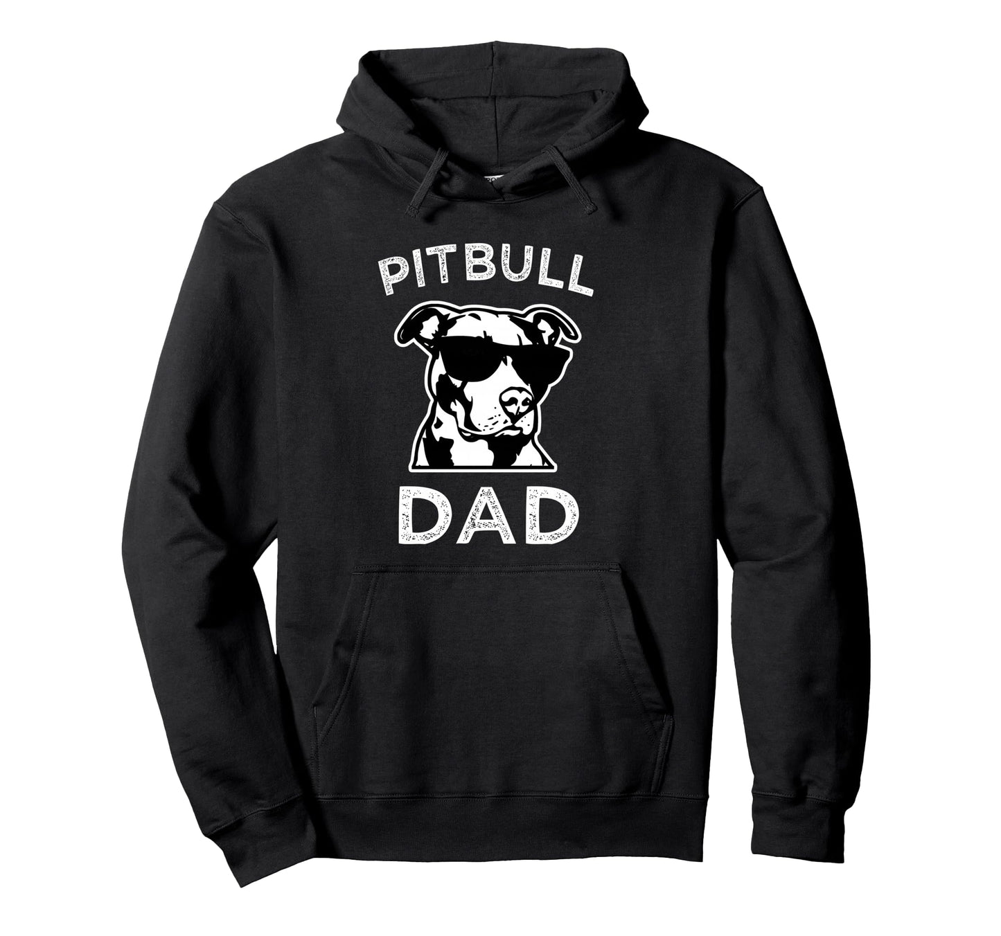 Proud Pitbull Dad Mens Dog Dad Funny Hoodie - Streetwear Style Unisex - T-Shirt, Sweatshirt, Hoodie