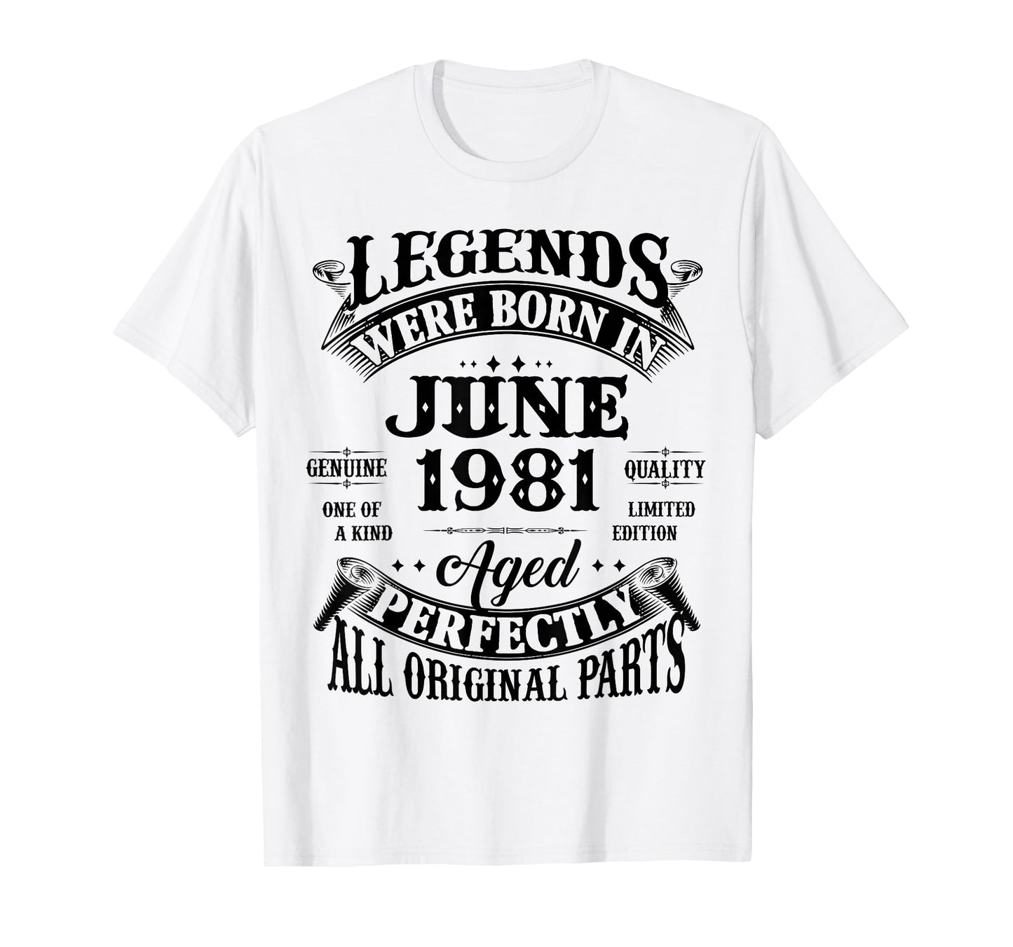 45Th Birthday Gift Legend Born June T-Shirt - Unique Graphic for Adults - T-Shirt, Sweatshirt, Hoodie
