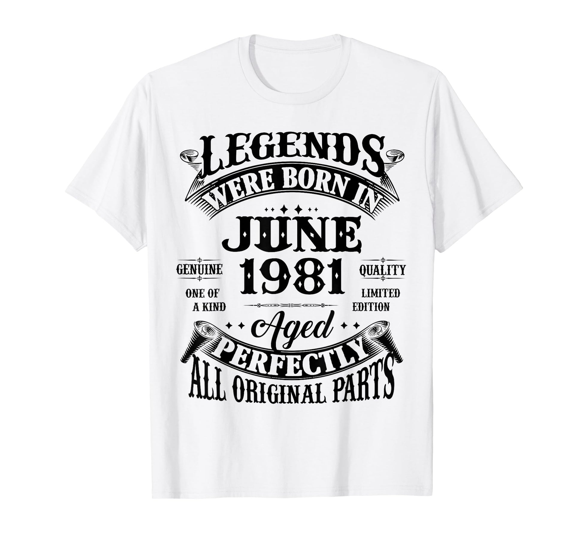 45Th Birthday Gift Legend Born June T-Shirt - Unique Graphic for Adults - T-Shirt, Sweatshirt, Hoodie