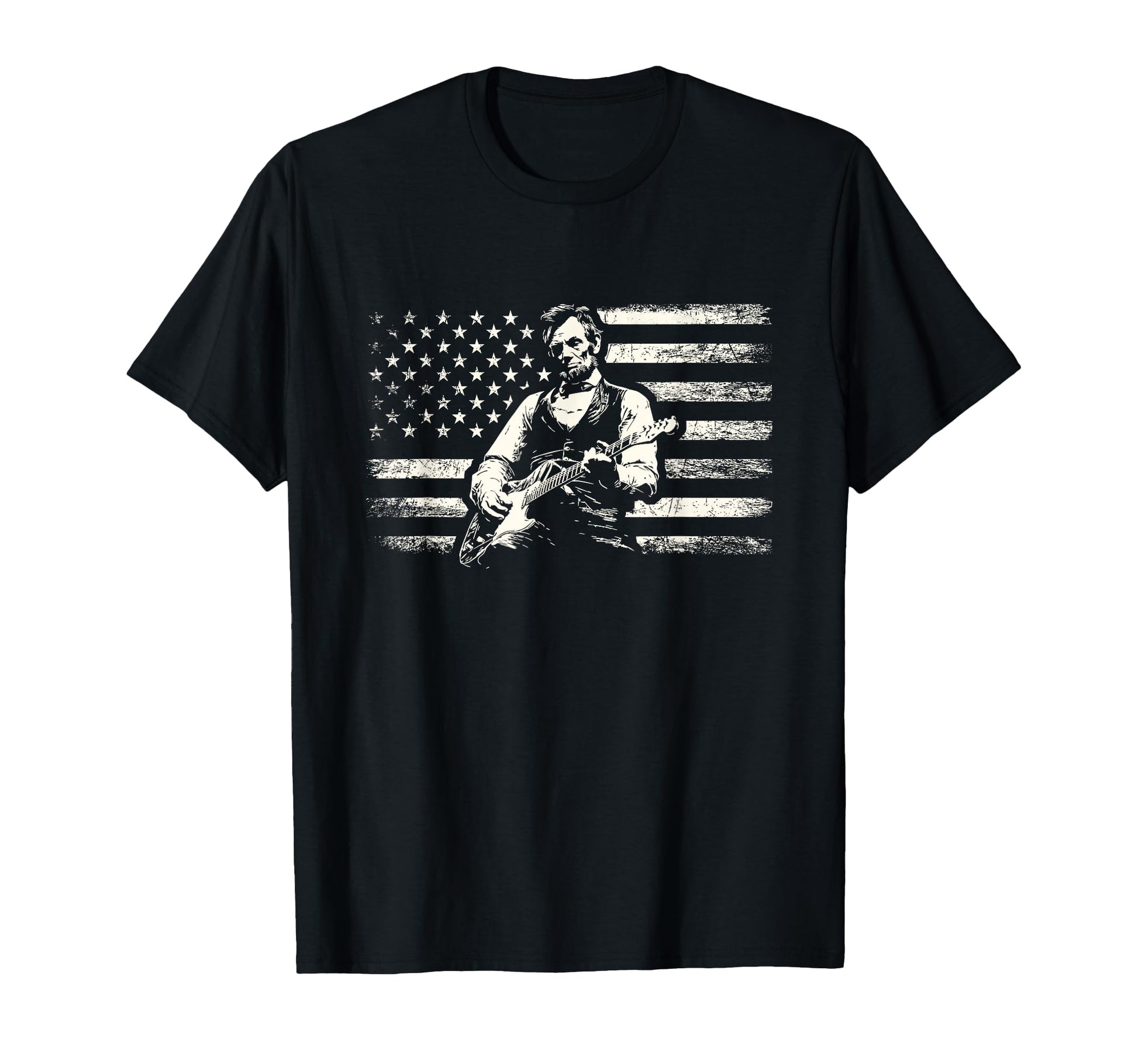 Abraham Lincoln Abe Lincoln Playing T-Shirt - Graphic Print Men Women - T-Shirt, Sweatshirt, Hoodie