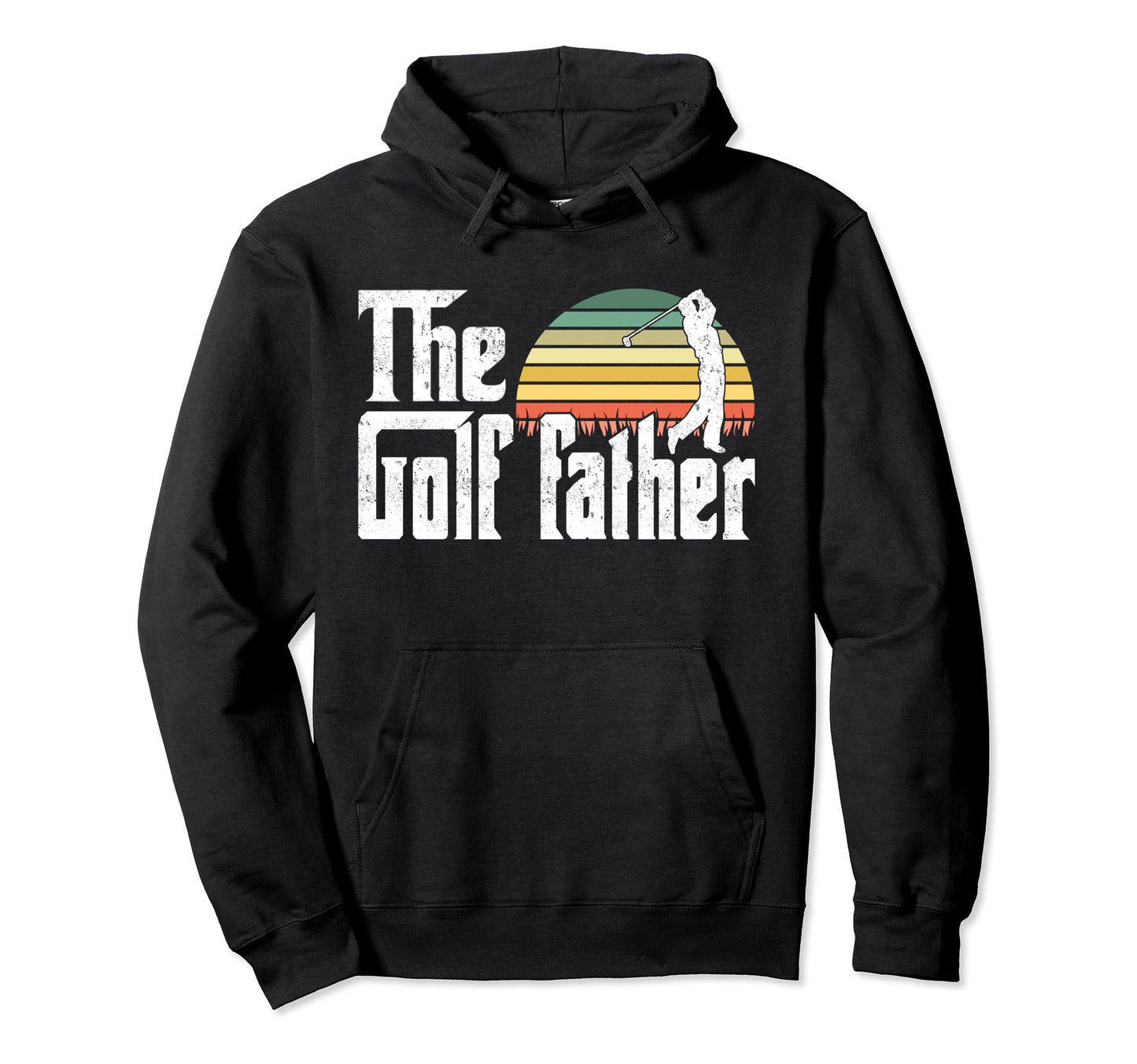 Golf Father Funny Golf Golfing Hoodie - Custom Art Print for Adults - T-Shirt, Sweatshirt, Hoodie