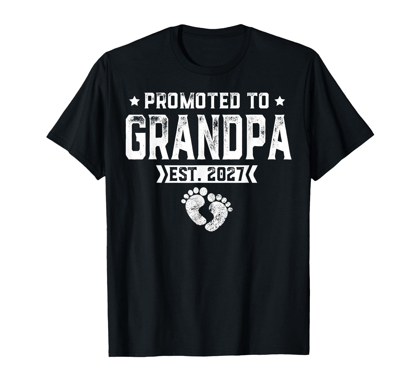 Promoted To Grandpa 2027 Funny New Grandpa T-Shirt - Unique Graphic Unisex - T-Shirt, Sweatshirt, Hoodie