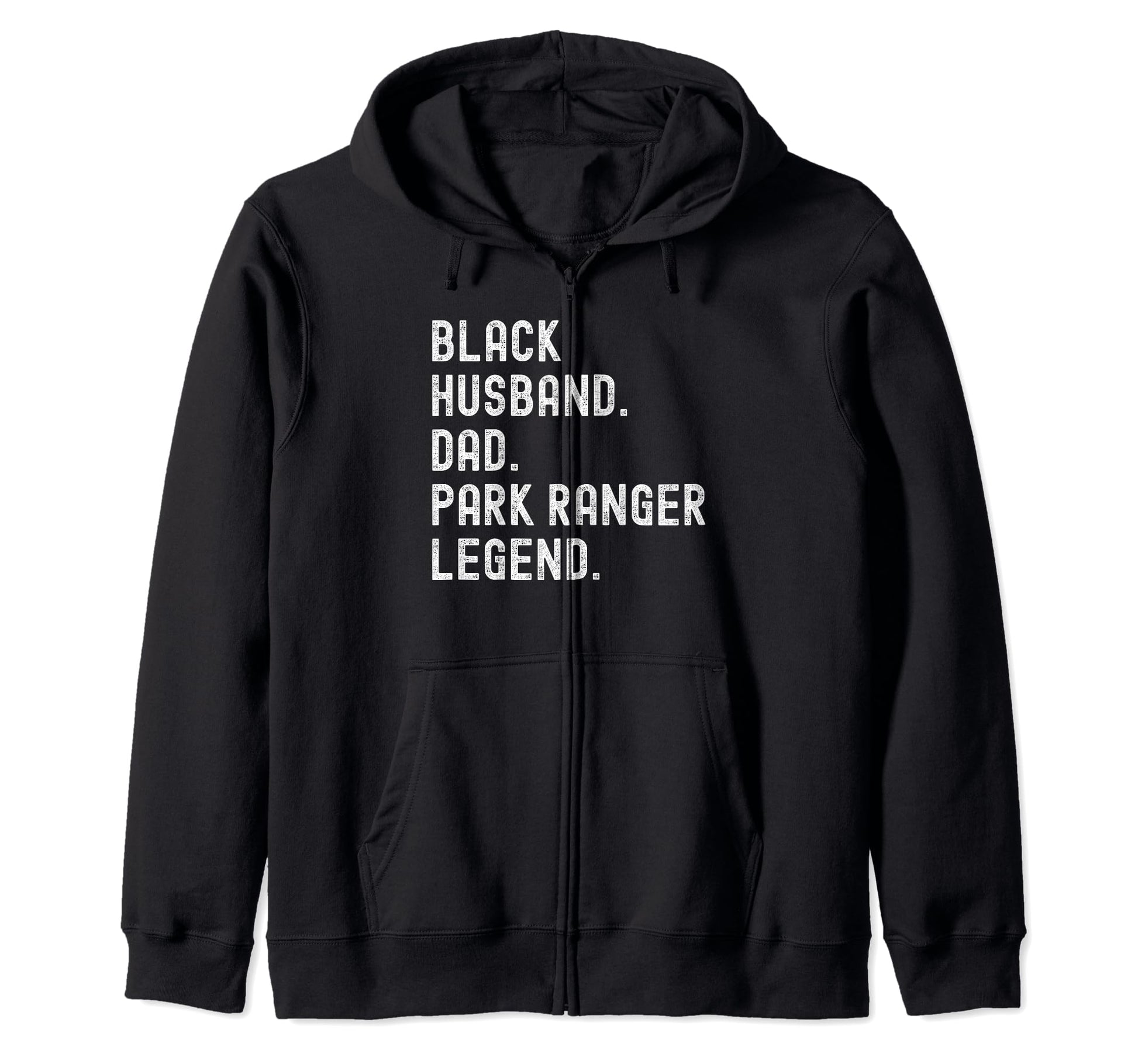 Husband Dad Park Ranger Shirts Black T-Shirt - Unique Graphic Unisex - T-Shirt, Sweatshirt, Hoodie