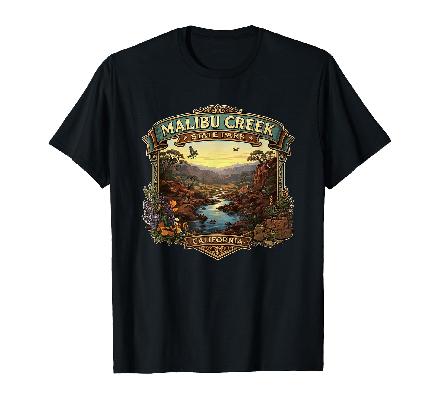 Malibu Creek State Park T-Shirt - Casual Everyday Wear Men Women - T-Shirt, Sweatshirt, Hoodie
