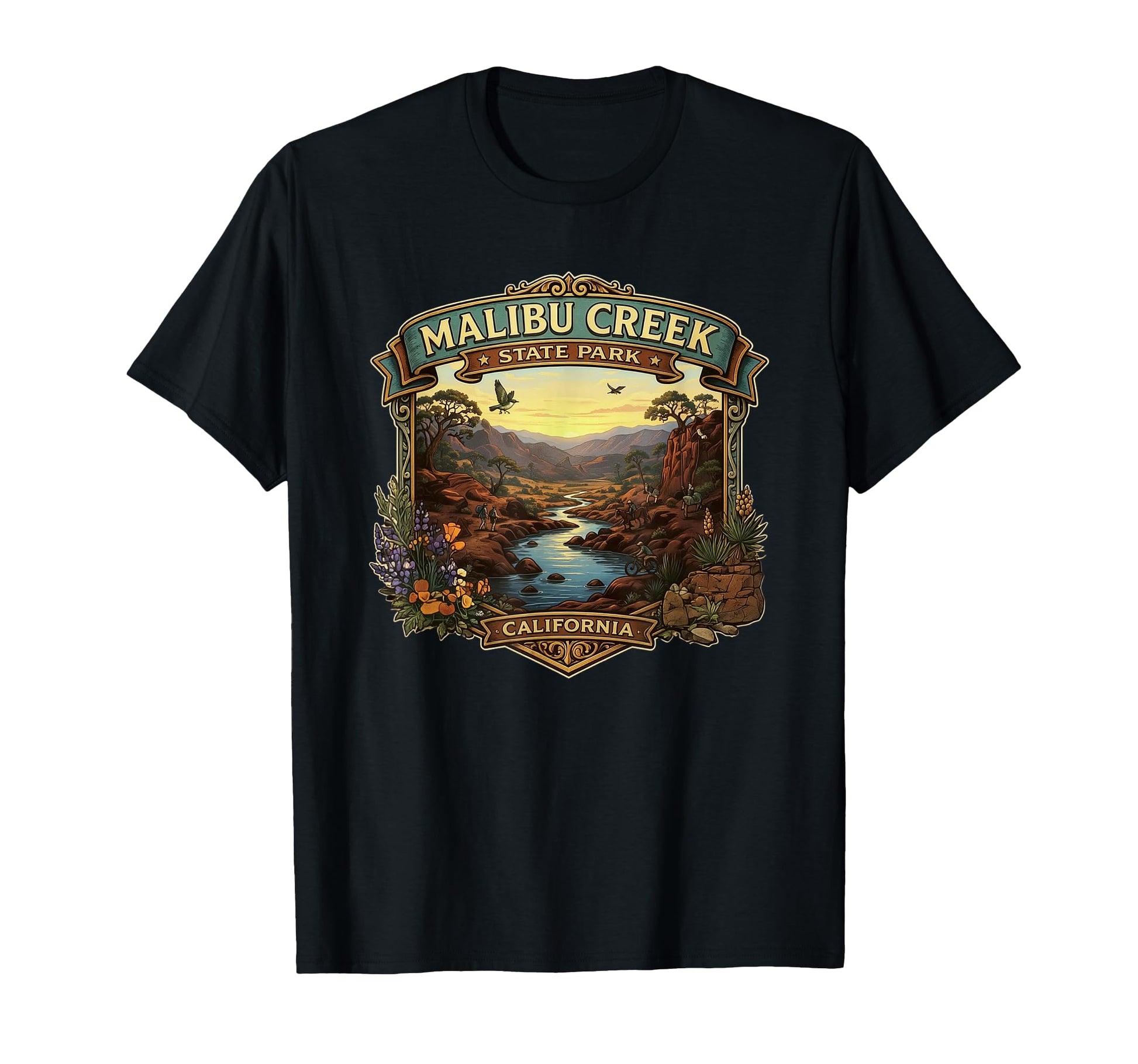Malibu Creek State Park T-Shirt - Casual Everyday Wear Men Women - T-Shirt, Sweatshirt, Hoodie