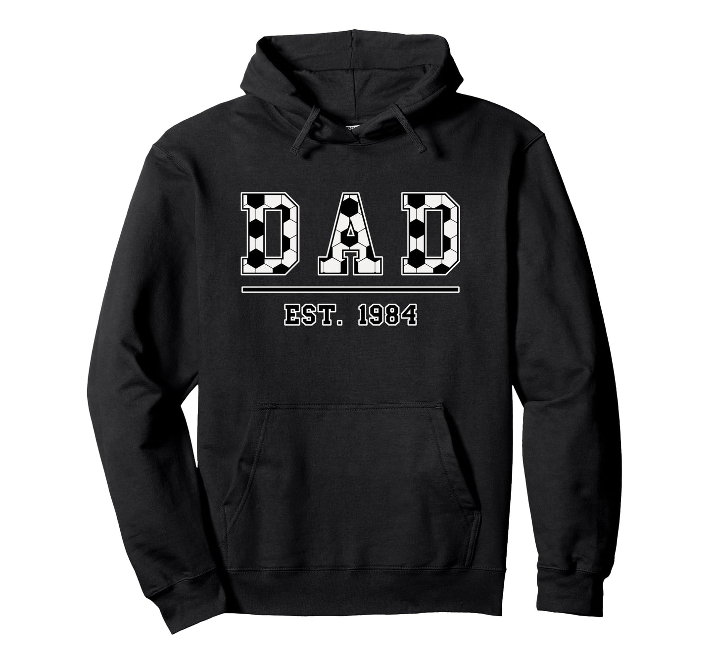 Dad Est 1984 Funny Sports Year Hoodie - Aesthetic Graphic Men Women - T-Shirt, Sweatshirt, Hoodie