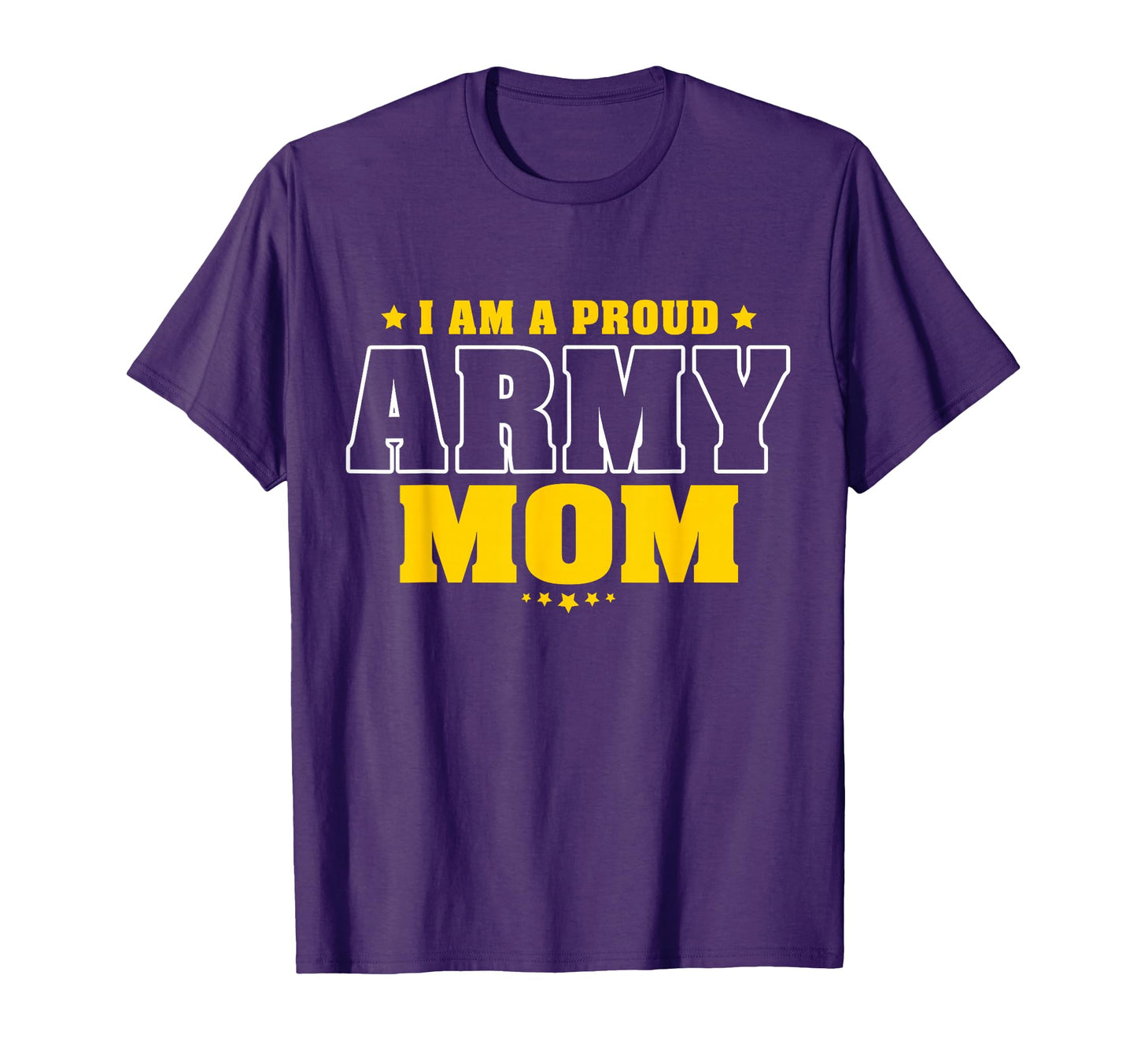 I Am Proud Army Mom Patriotic Pride T-Shirt - Minimalist Print Unisex - T-Shirt, Sweatshirt, Hoodie