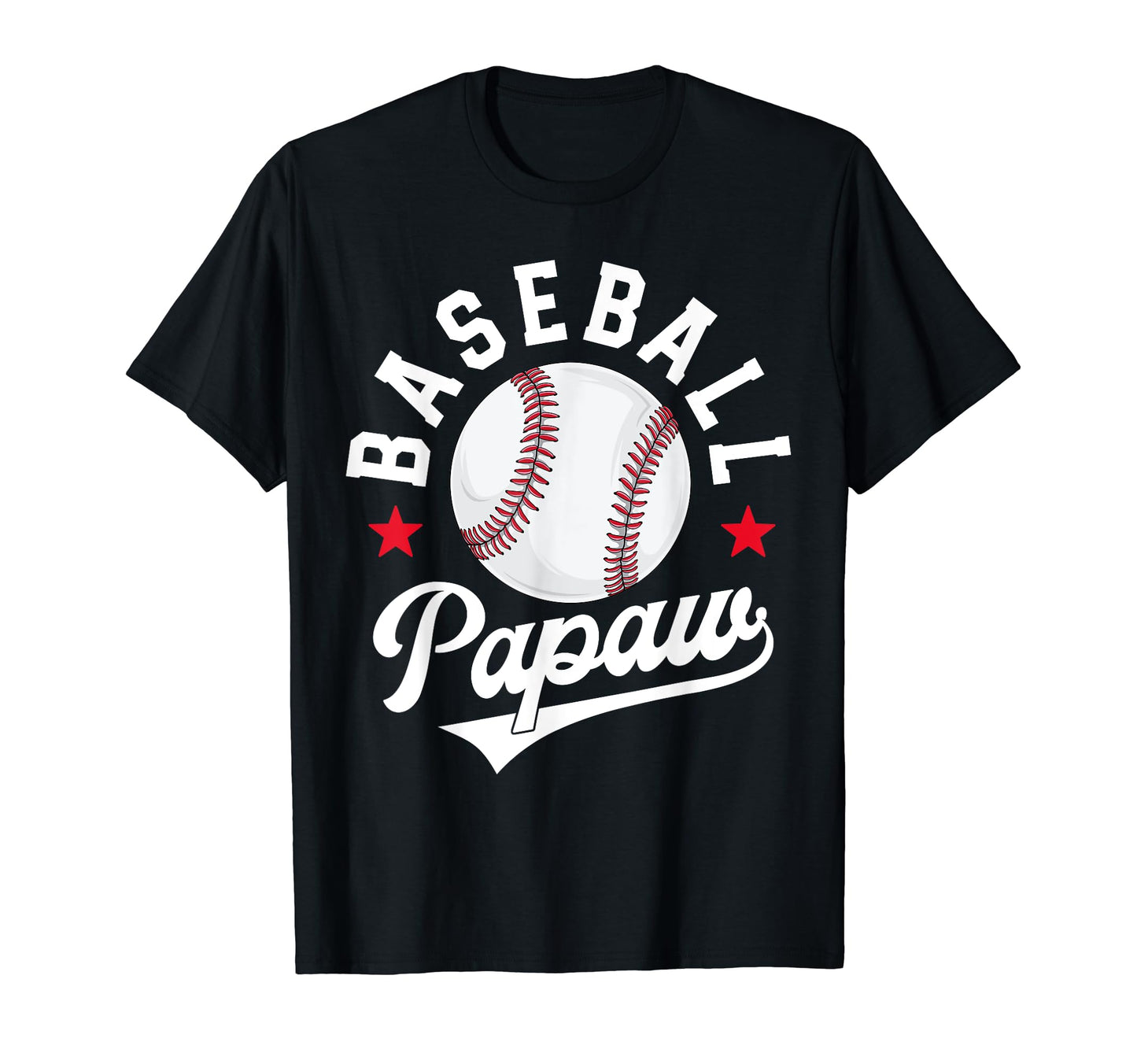Baseball Papaw Matching Family Papa T-Shirt - Custom Art Print Men Women - T-Shirt, Sweatshirt, Hoodie