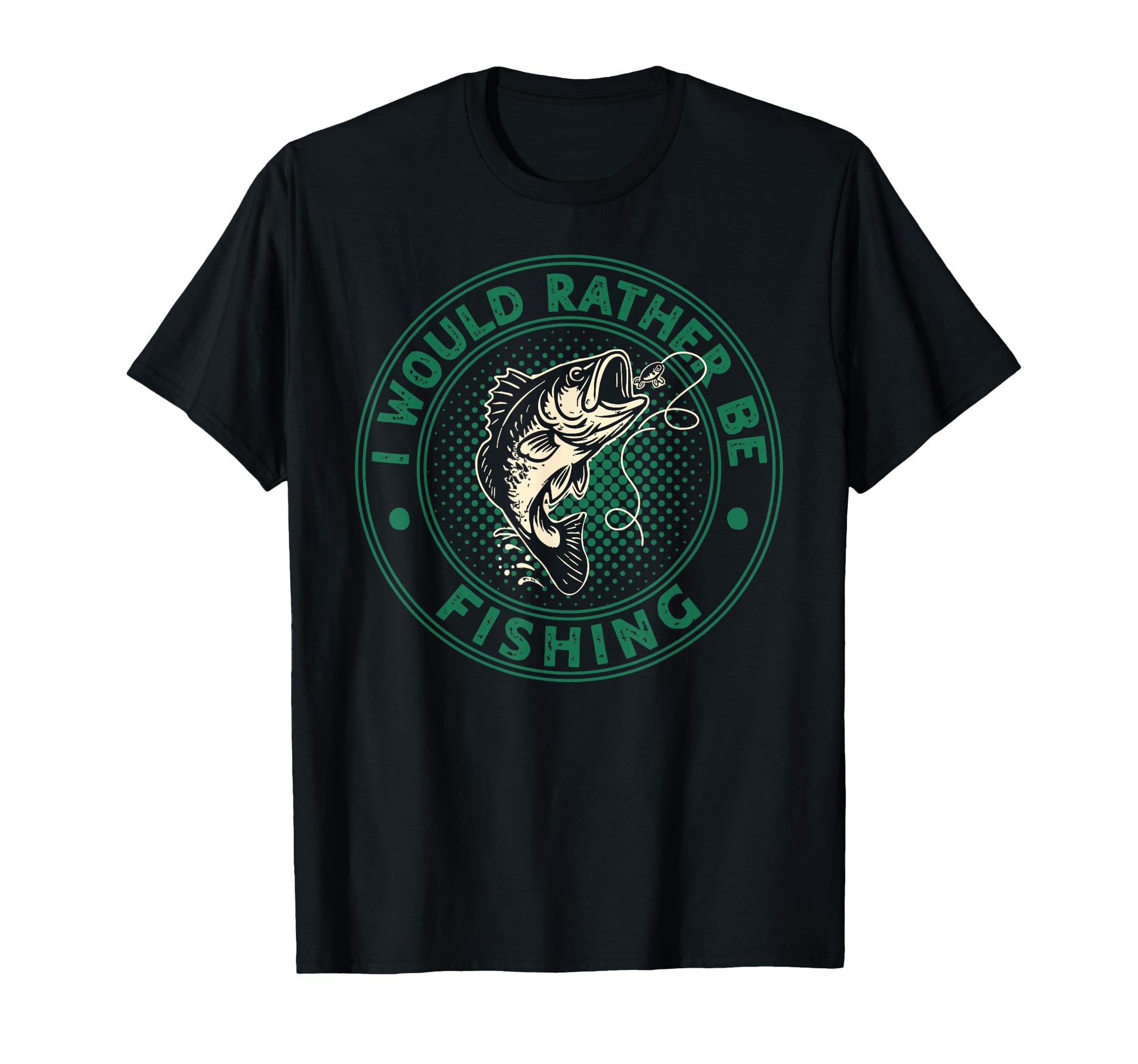 I Would Rather Be Fishing Funny T-Shirt - Novelty Apparel Men Women - T-Shirt, Sweatshirt, Hoodie