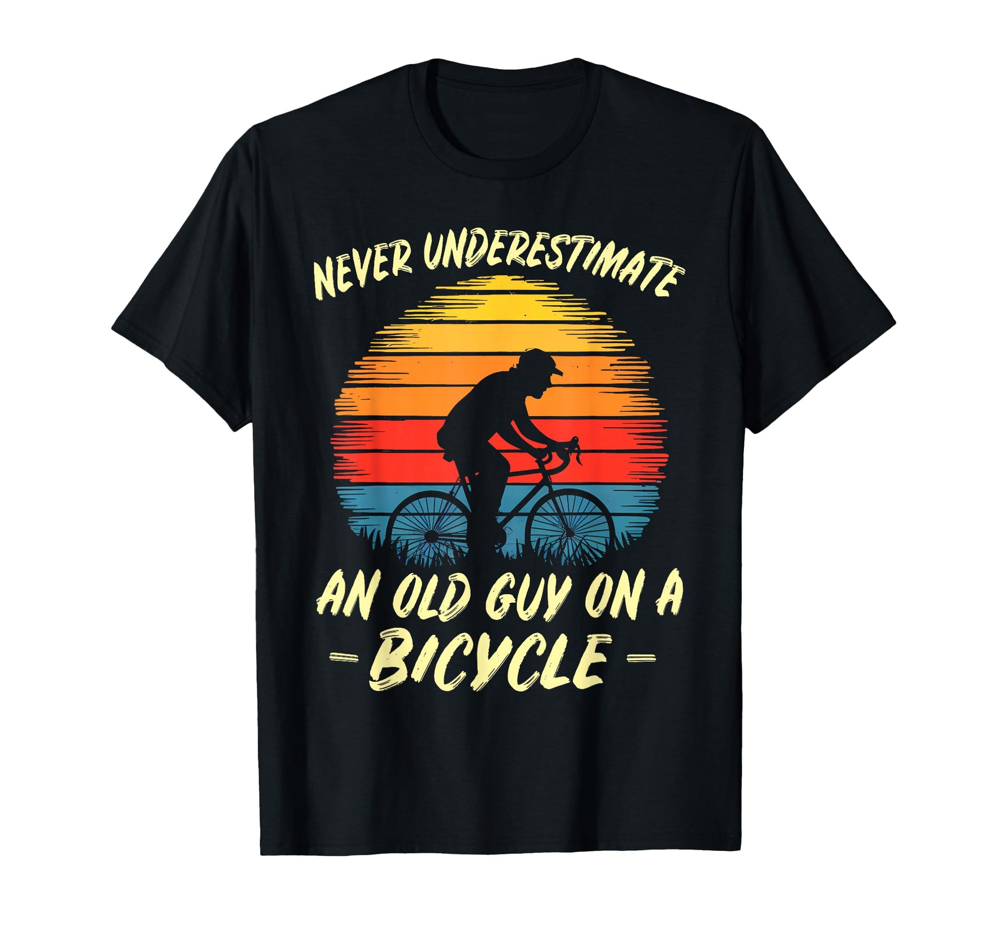 Funny Bicycle Fathersday Grandpa T-Shirt - Streetwear Style for Adults - T-Shirt, Sweatshirt, Hoodie