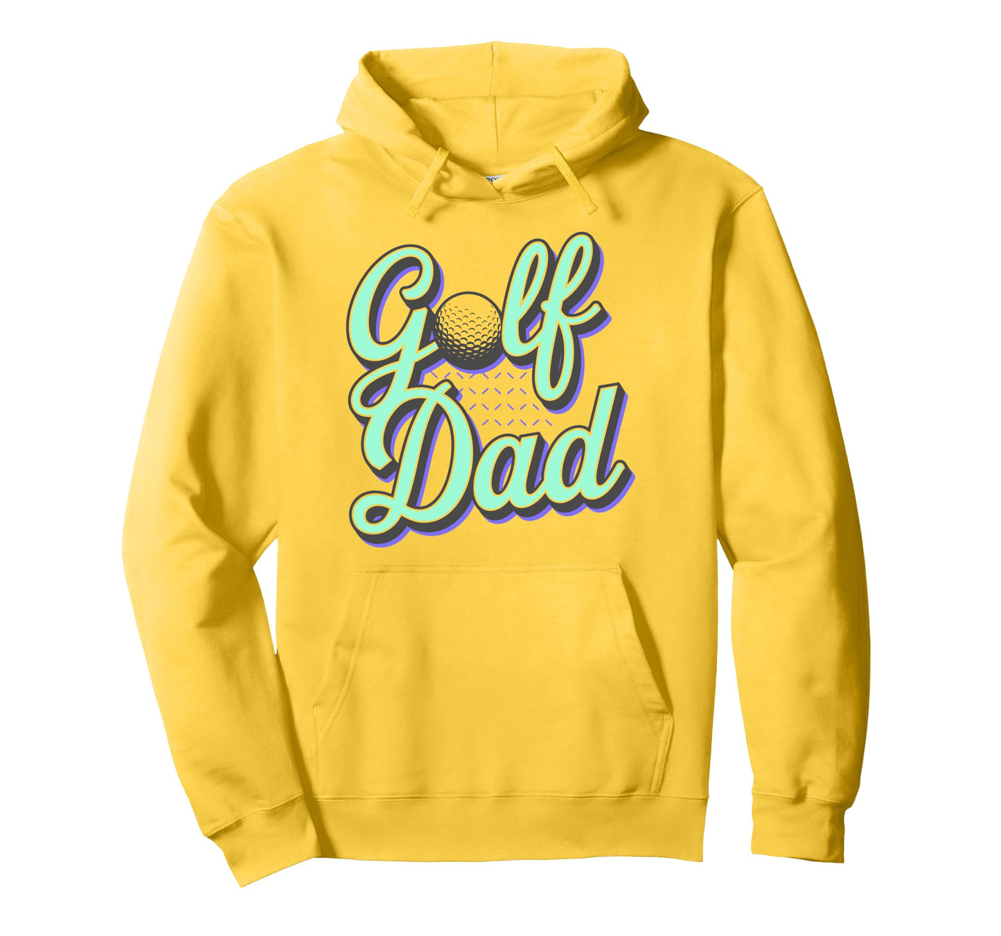 Golf Dad Funny Par Golfing Best Dad Hoodie - Fun Novelty Design Men Women - T-Shirt, Sweatshirt, Hoodie