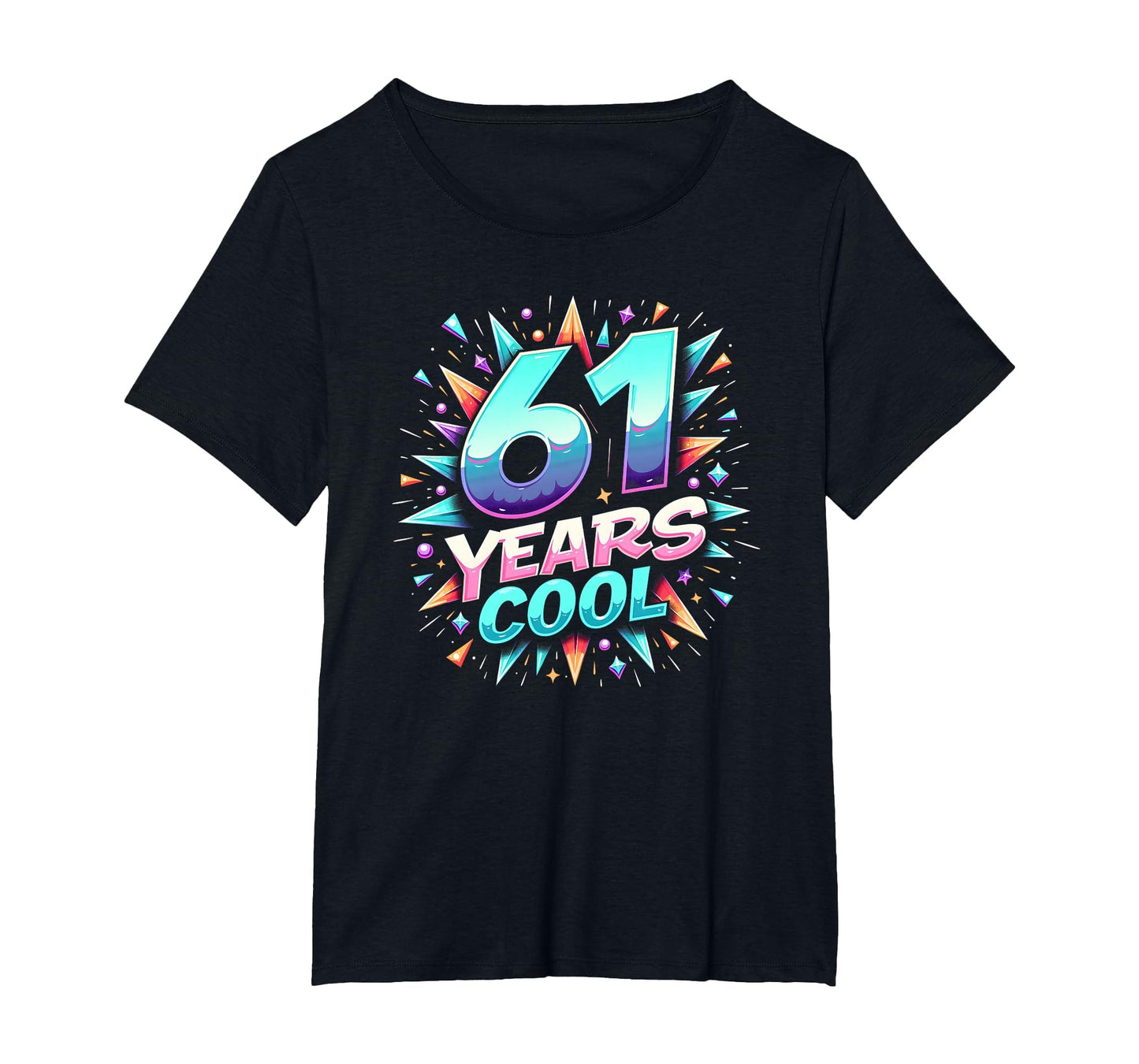 61 Years Birthday Gift Pop Art T-Shirt - Aesthetic Graphic Unisex - T-Shirt, Sweatshirt, Hoodie