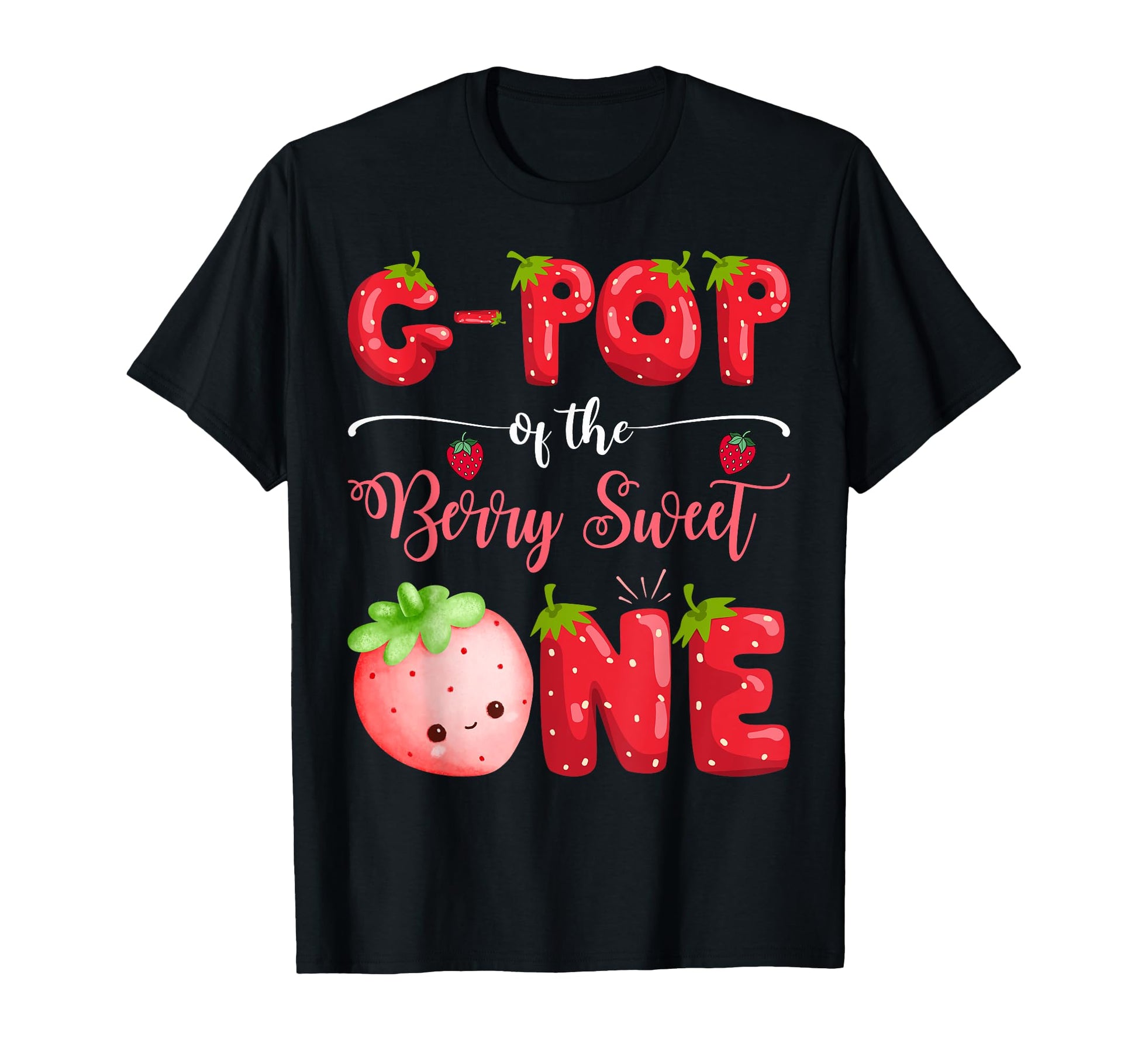 G Pop Berry Sweet One 1St Bday T-Shirt - Unique Graphic Men Women - T-Shirt, Sweatshirt, Hoodie