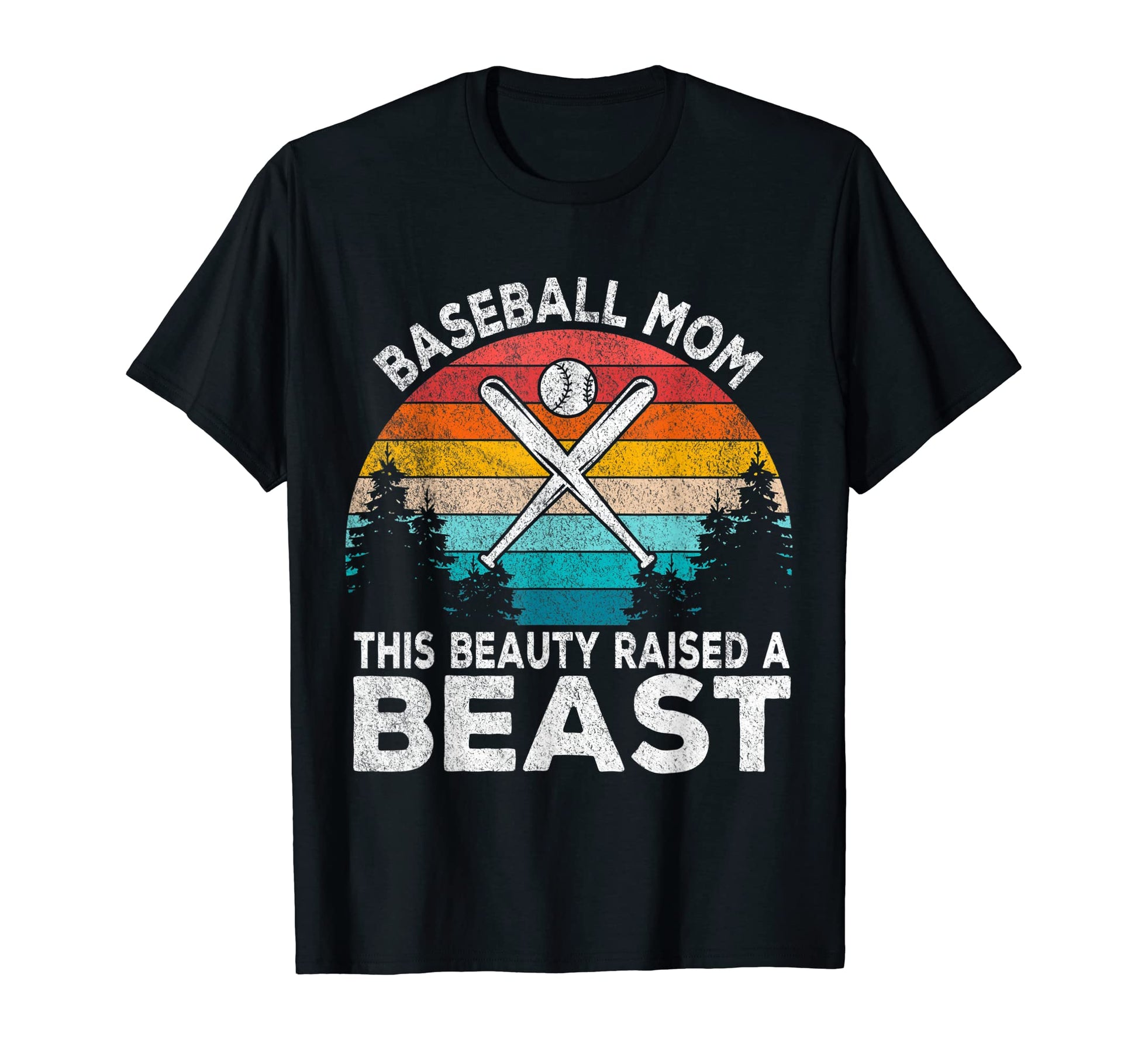 Funny Baseball Mom Ball Mom Baseball T-Shirt - Custom Art Print Men Women - T-Shirt, Sweatshirt, Hoodie