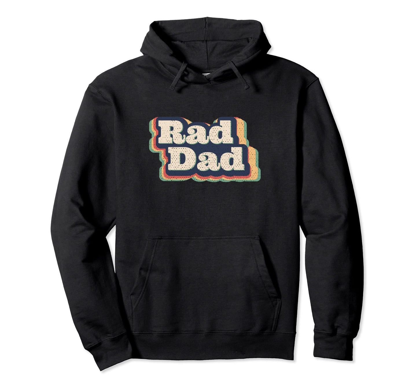 Fathers Day Dad Gifts Rad Dad Hoodie - Minimalist Print for Adults - T-Shirt, Sweatshirt, Hoodie