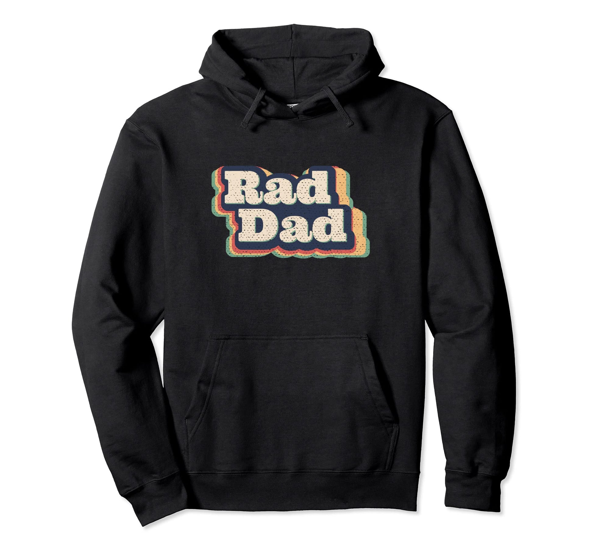 Fathers Day Dad Gifts Rad Dad Hoodie - Minimalist Print for Adults - T-Shirt, Sweatshirt, Hoodie