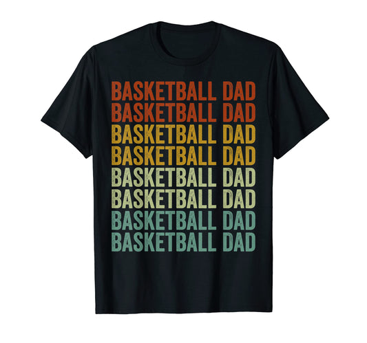 Basketball Dad Basket Ball Dad T-Shirt - Minimalist Print for Adults - T-Shirt, Sweatshirt, Hoodie