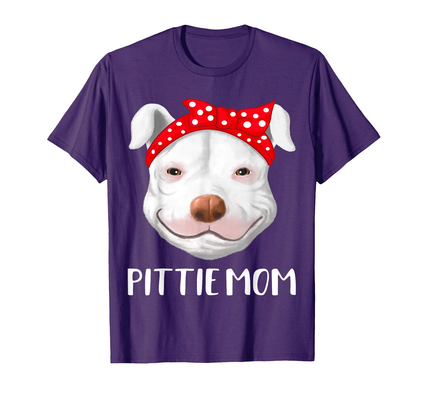 Pitbull Dog Lovers Pittie Mom T-Shirt - Aesthetic Graphic for Adults - T-Shirt, Sweatshirt, Hoodie