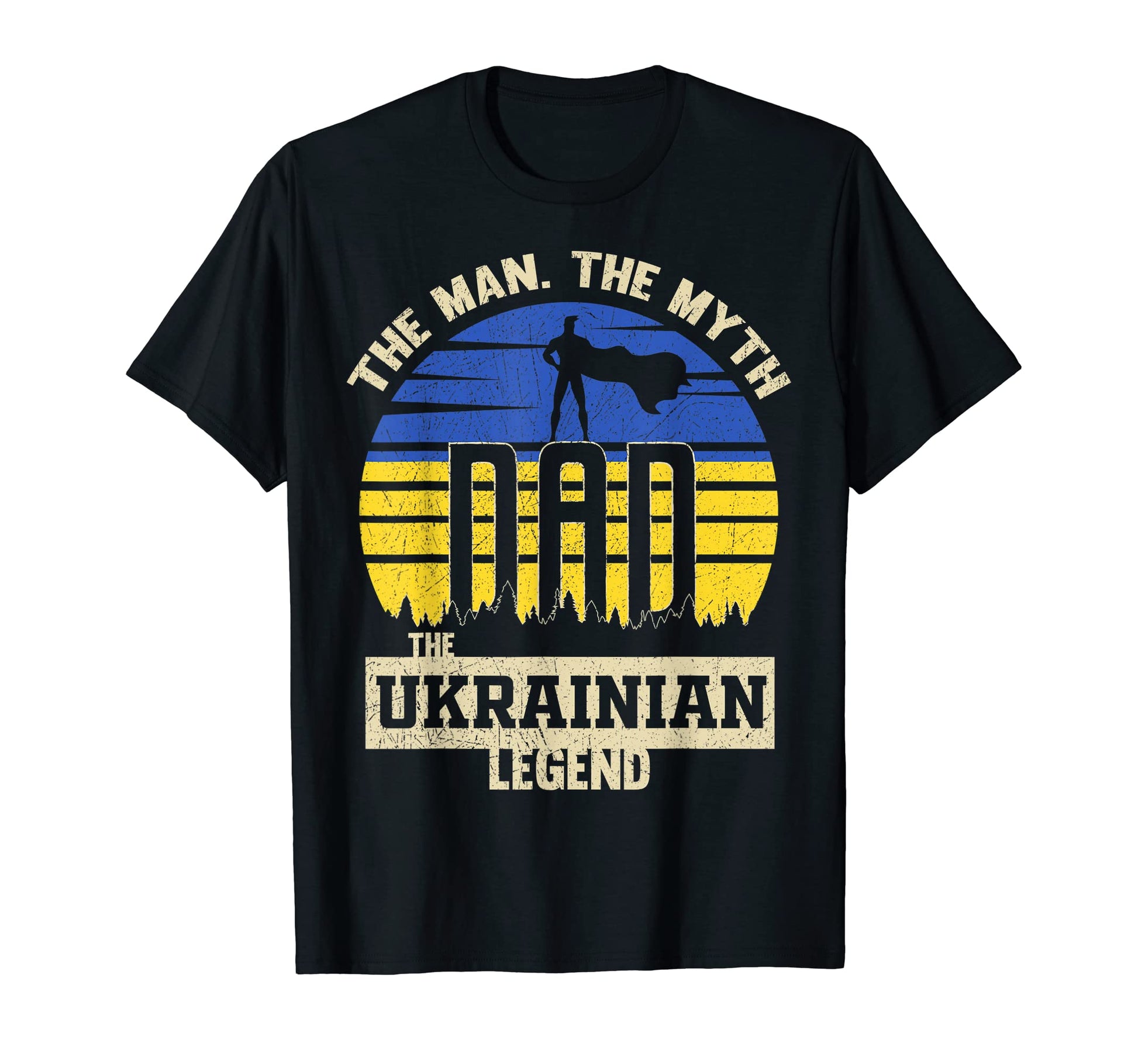 Myth Ukrainian Legend Dad T-Shirt - Minimalist Print Men Women - T-Shirt, Sweatshirt, Hoodie