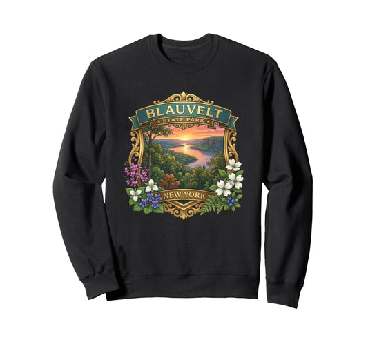 Blauvelt State Park New York Scenic Sweatshirt - Fun Novelty Design Unisex - T-Shirt, Sweatshirt, Hoodie