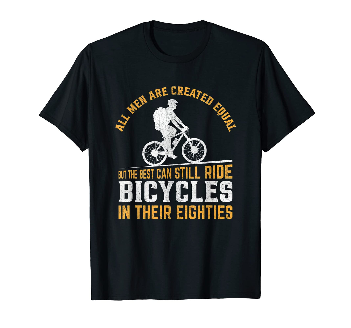 Mens Bike All Equal But Best Ride T-Shirt - Custom Art Print Unisex - T-Shirt, Sweatshirt, Hoodie