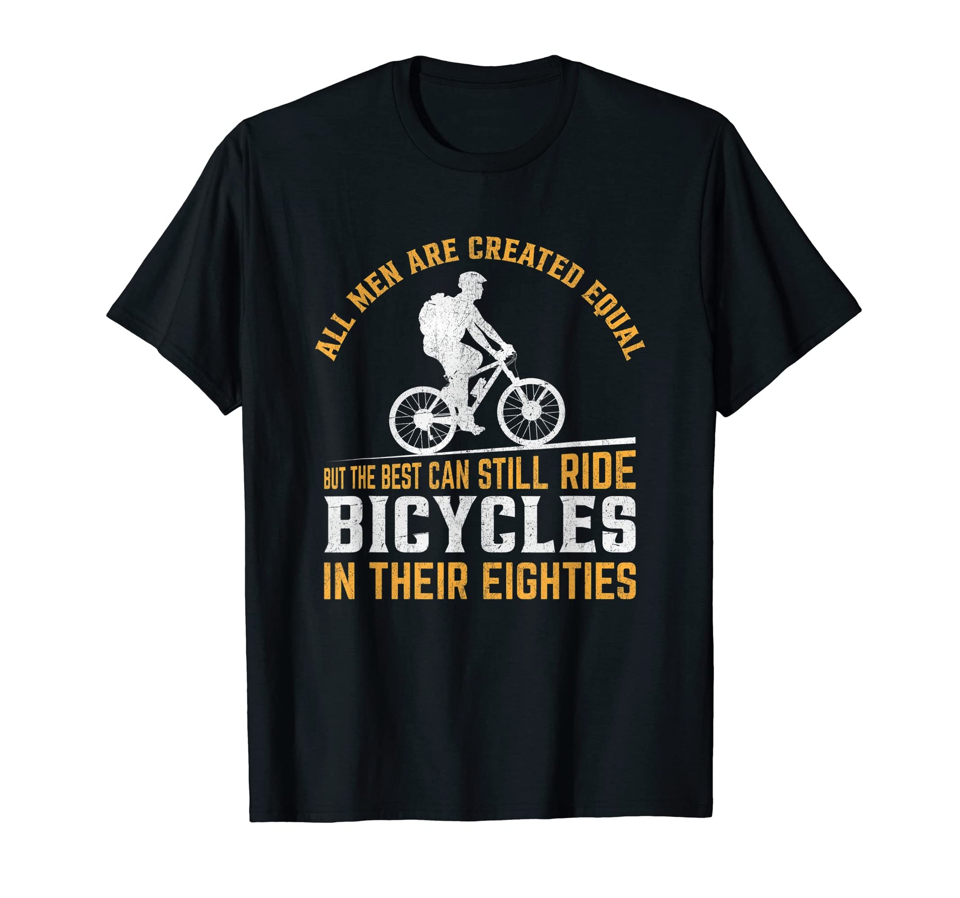 Mens Bike All Equal But Best Ride T-Shirt - Custom Art Print Unisex - T-Shirt, Sweatshirt, Hoodie